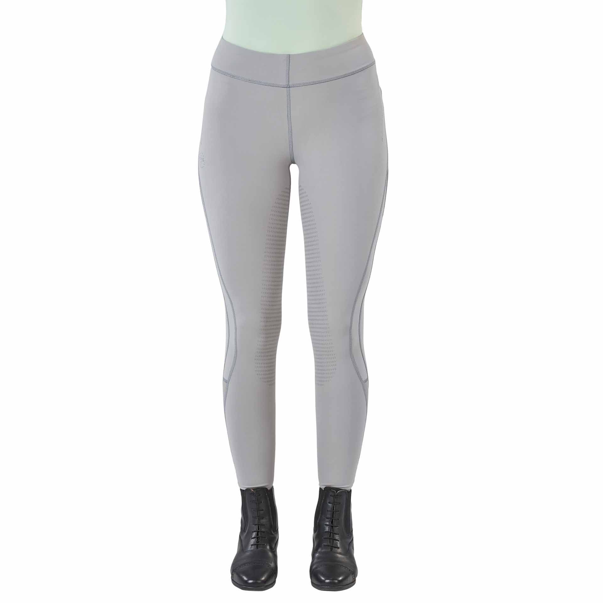 BUSSE Leggings da equitazione AIRY II 34 grigio