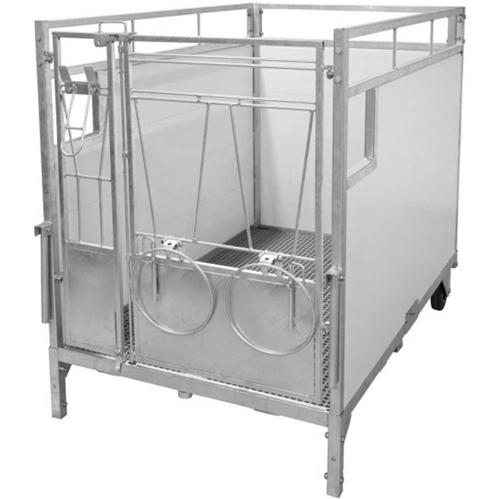 Box per vitelli Premium con pavimento girevole