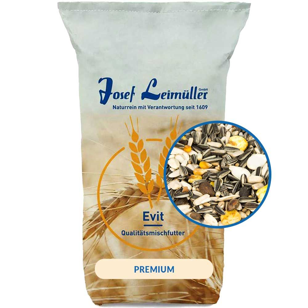Leimüller Papageienfutter Premium ohne Basterdnüsse 1 kg