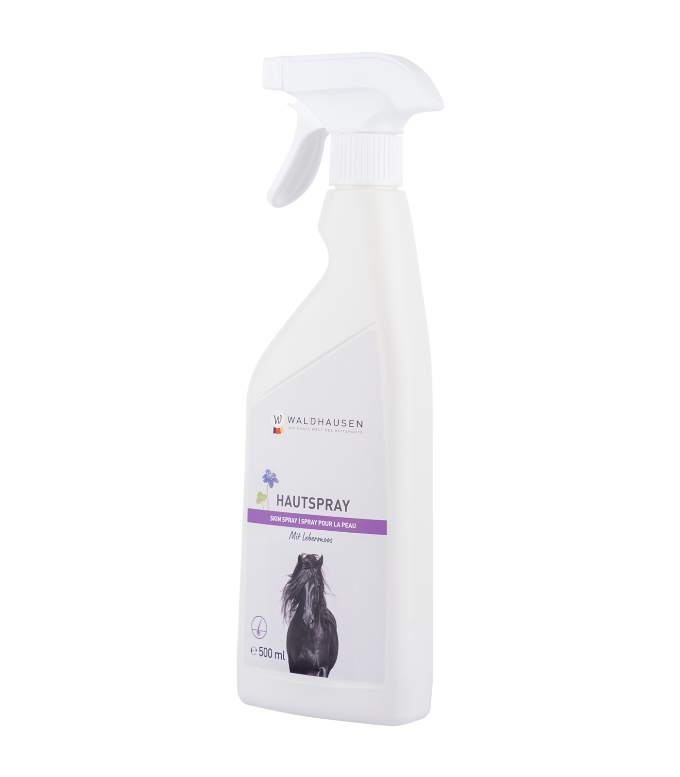 Spray cutané contre les démangeaisons pour la queue, la crinière et la peau, 500 ml