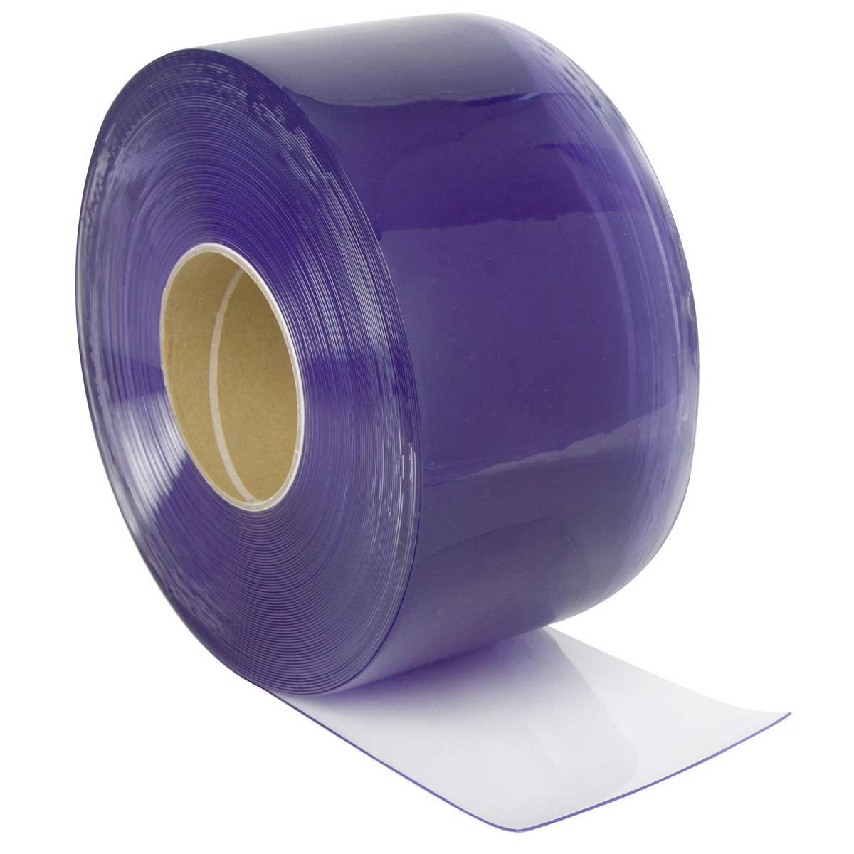 Tenda in PVC trasparente in rotolo 25 m x 30 cm x 3 mm