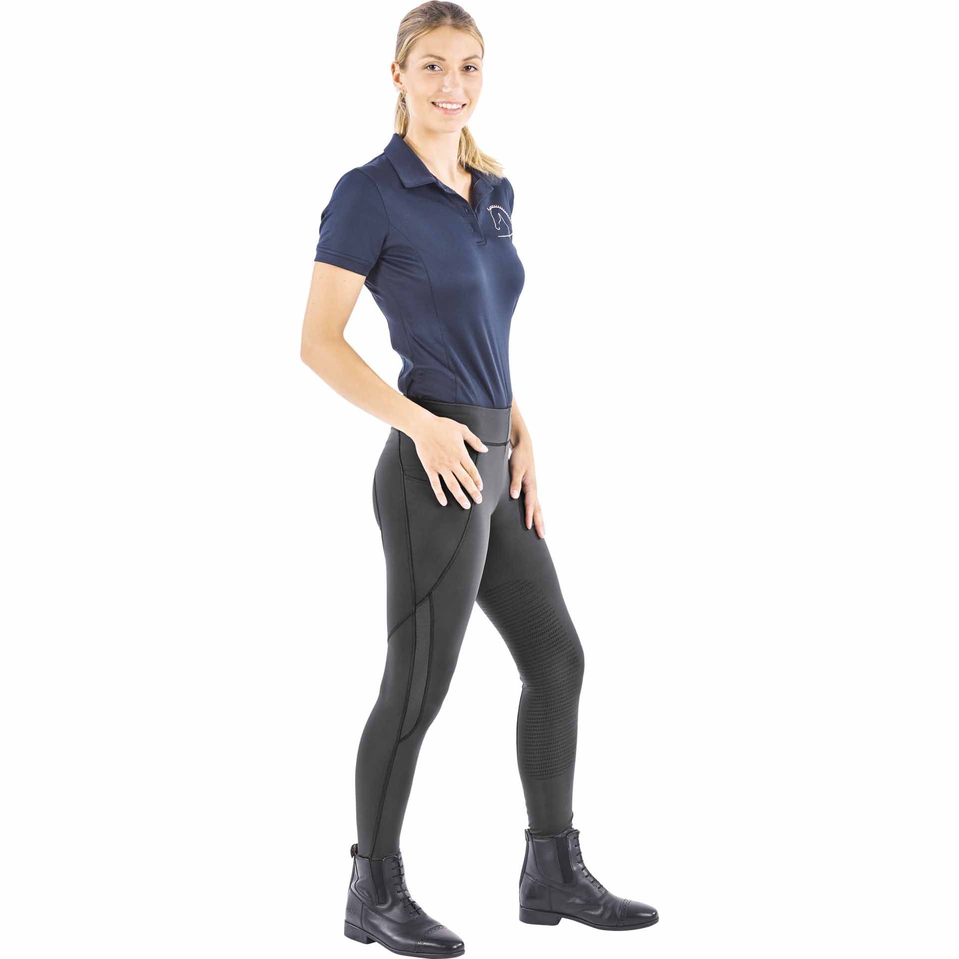 BUSSE Leggings da equitazione AIRY 34 antracite
