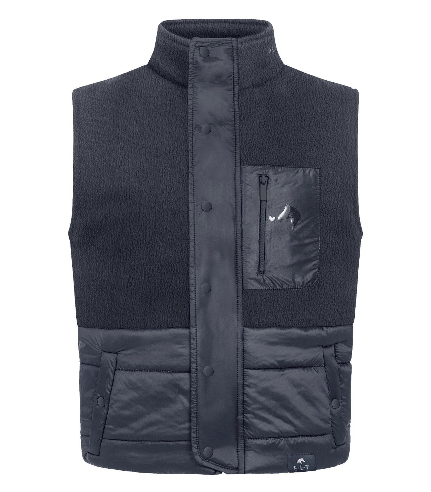 ELT Gilet imbottito Lucky Milu, Kids, 110/116, blu scuro