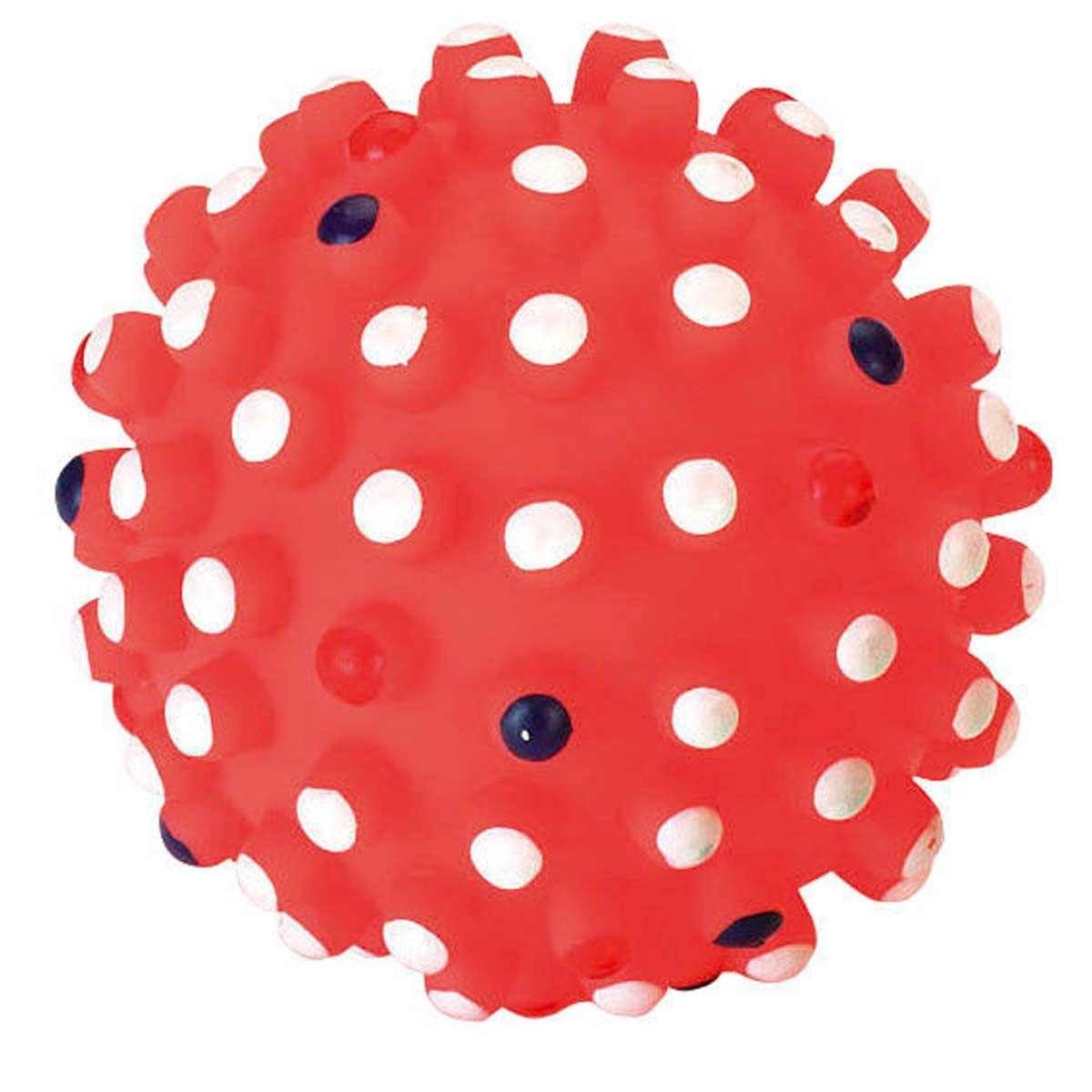 Balle hérisson vinyle à picots 12 cm
