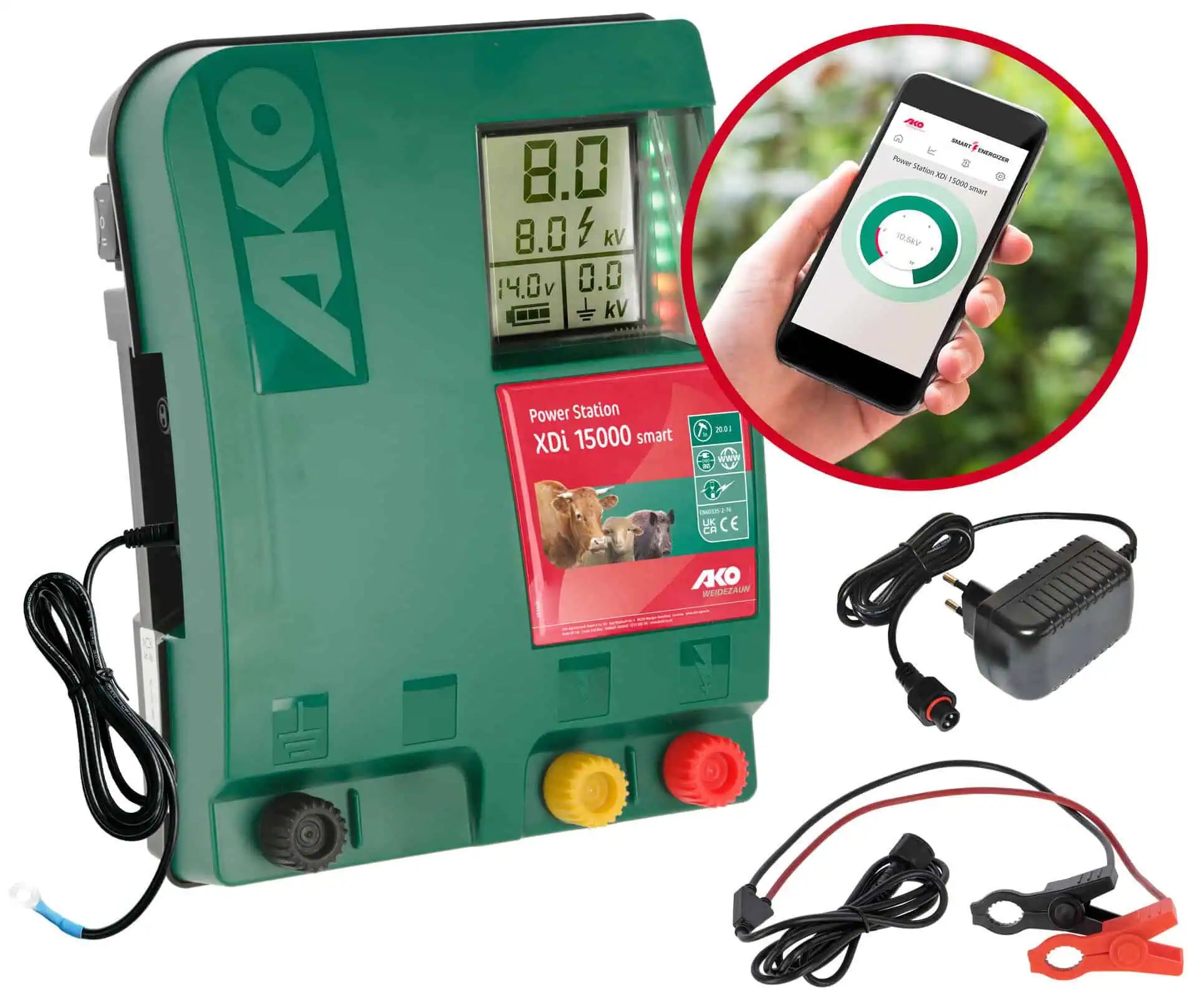 Elettrificatore AKO Power Station XDI 15000 Smart 12V / 230V