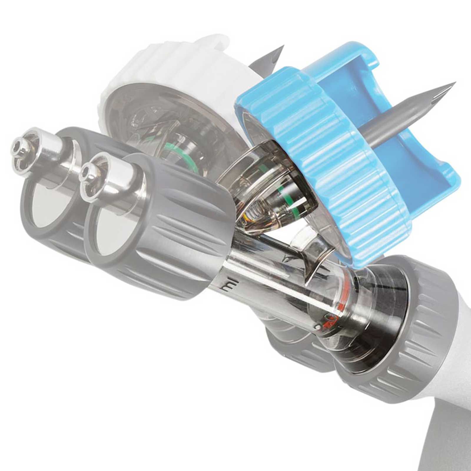 HSW ECO-MATIC TWIN Cilindro a destra 1 ml