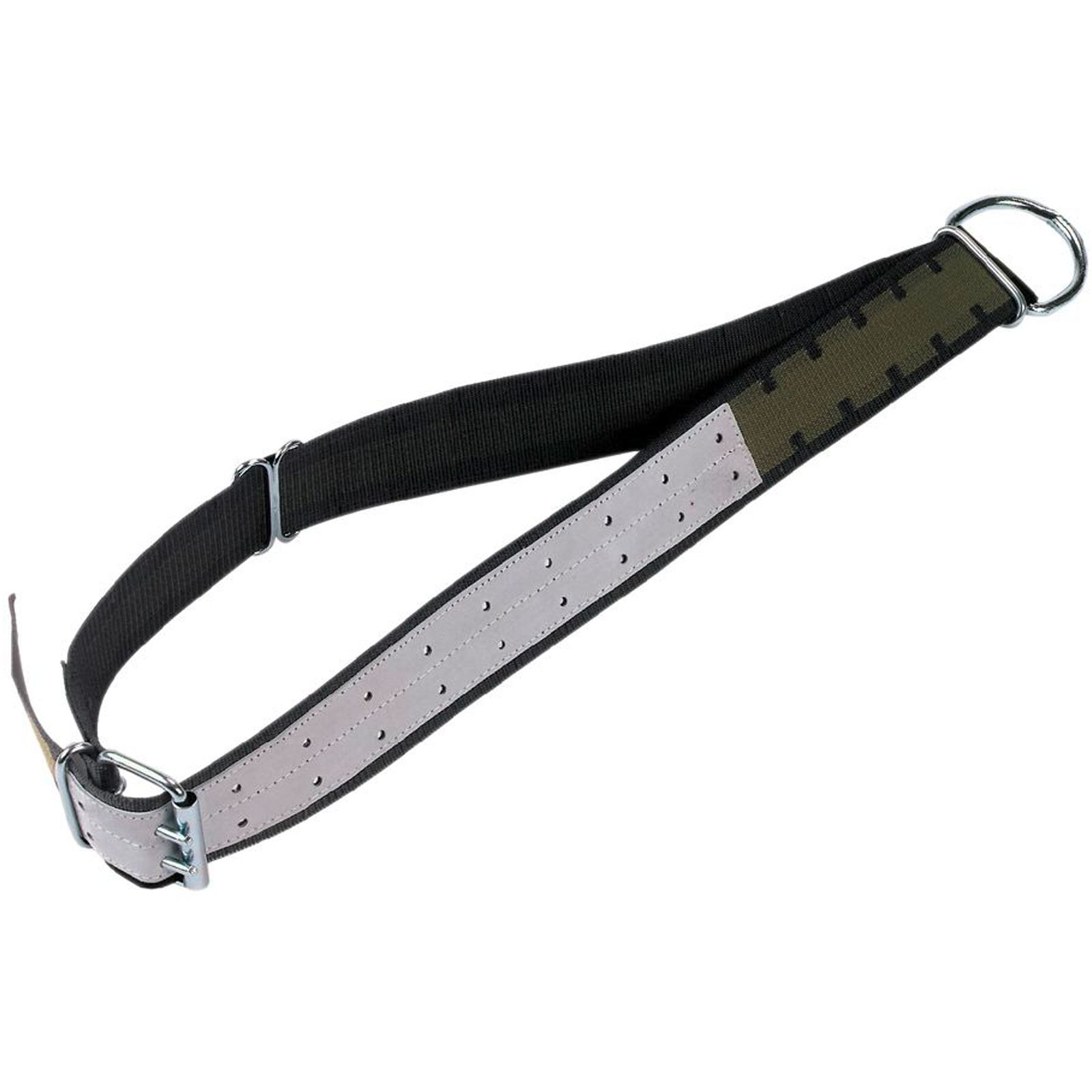 Collare per tori con maglia ovale e anello a D 170 x 7 cm