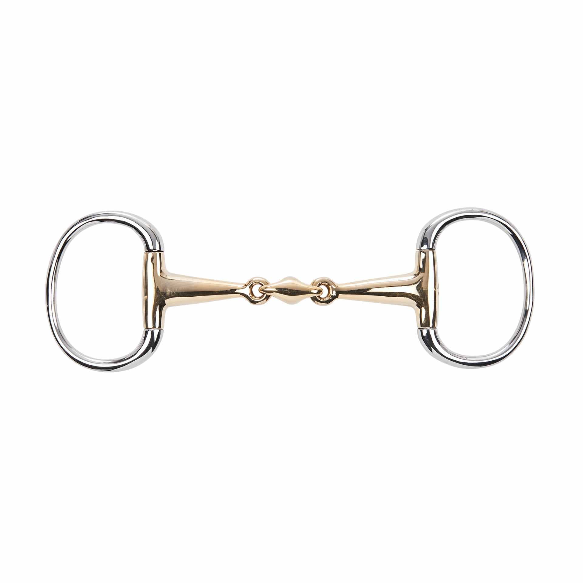 BUSSE Eggbutt Snaffle Bit KAUGAN® 18 mm, French-Link 12.5 cm/70 mm