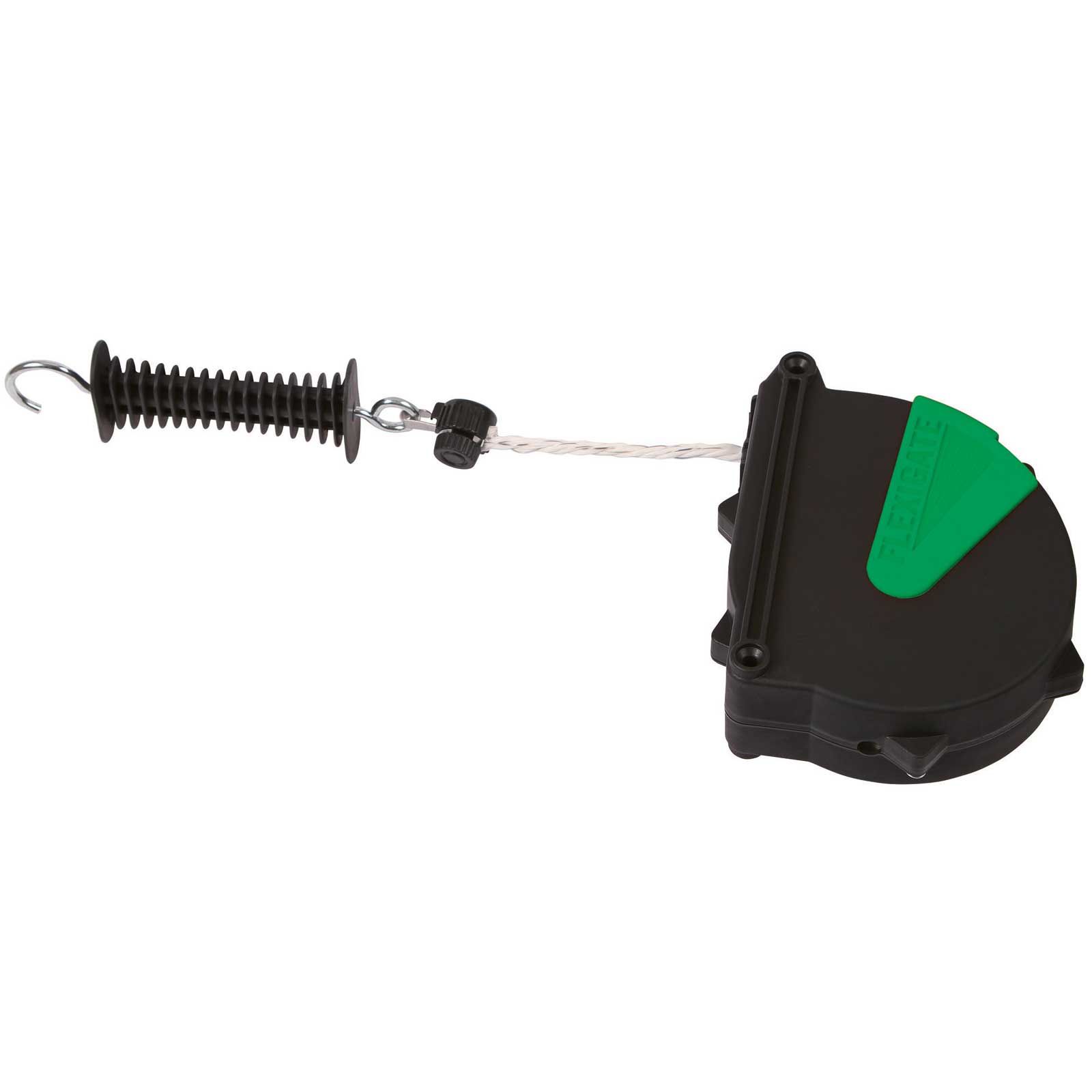 Kerbl Flexigate Sistema di chiusura avvolgibile per recinti elettrici con corda 7,5 m x 6 mm
