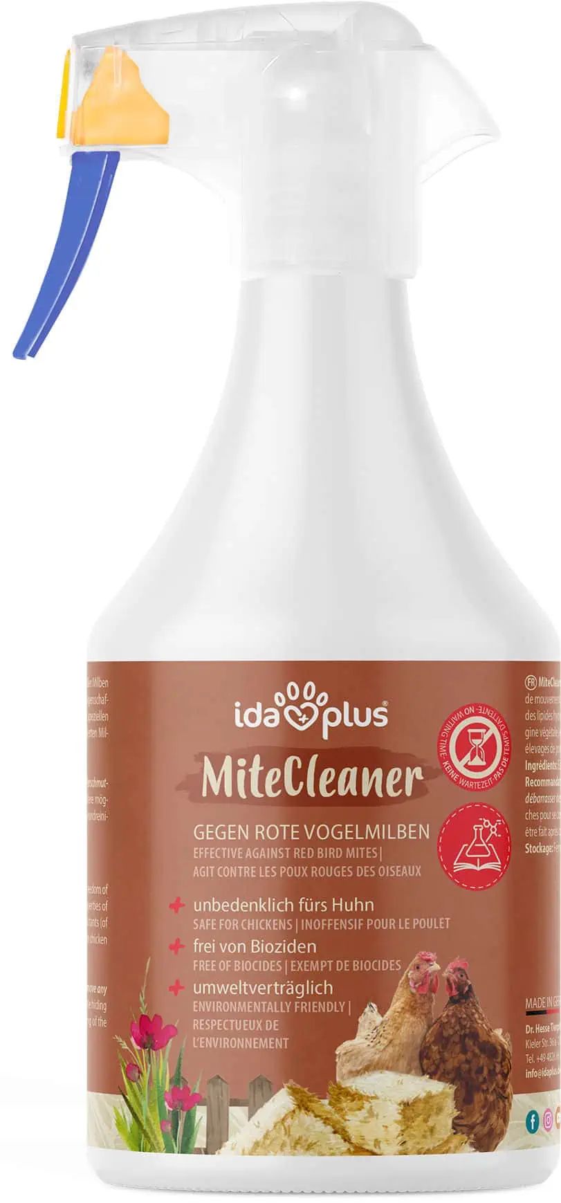 Spray anti-acariens IdaPlus MiteCleaner 500 ml