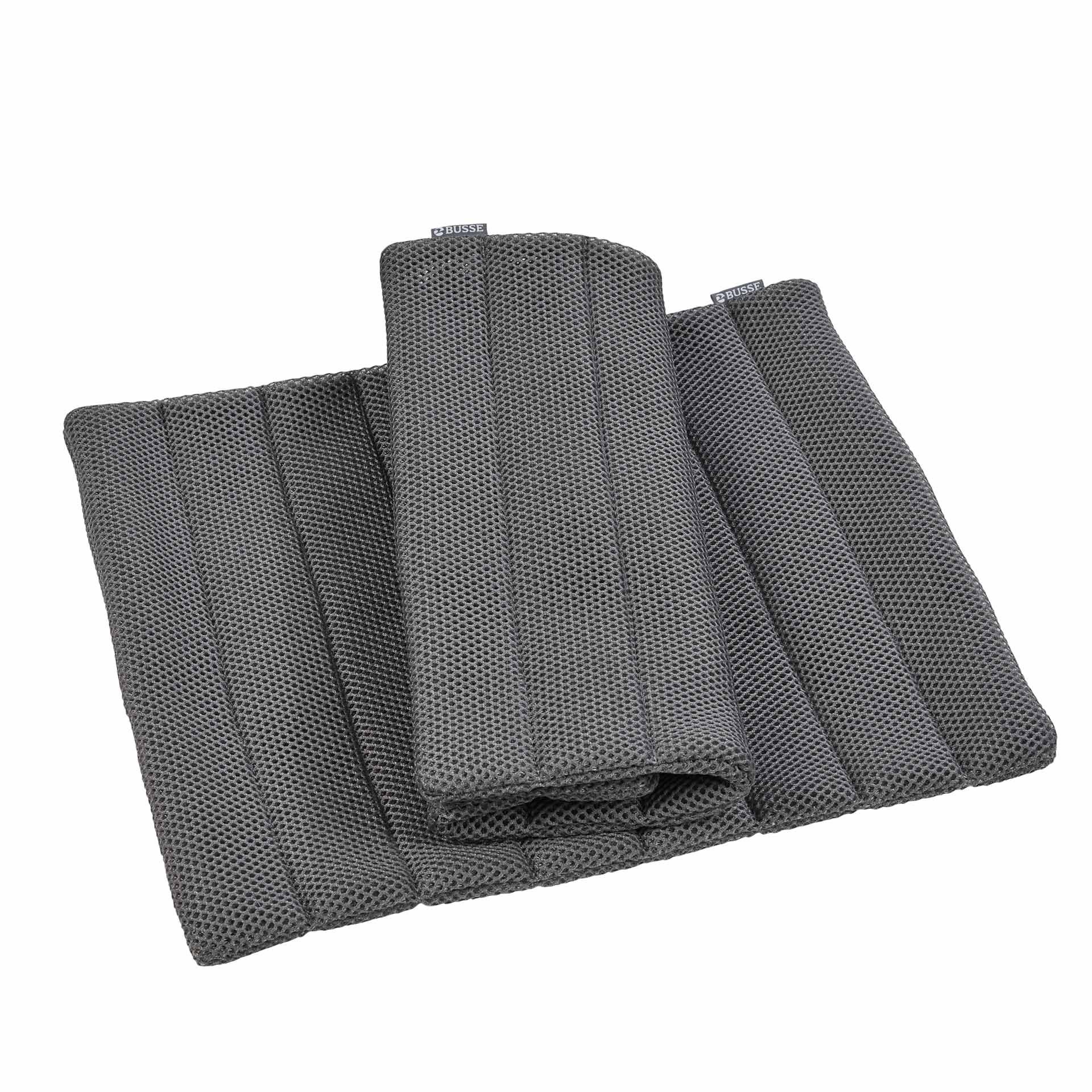BUSSE Pad per fasce 3D AIR EFFECT 56x46 grigio
