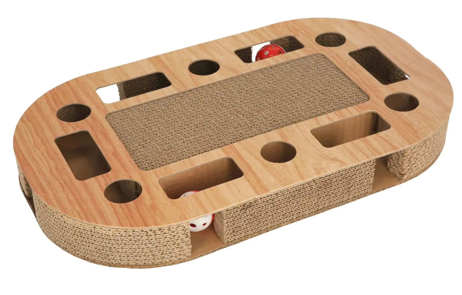 Tavoletta tiragraffi per gatti Ovalo 52x31x8,5 cm