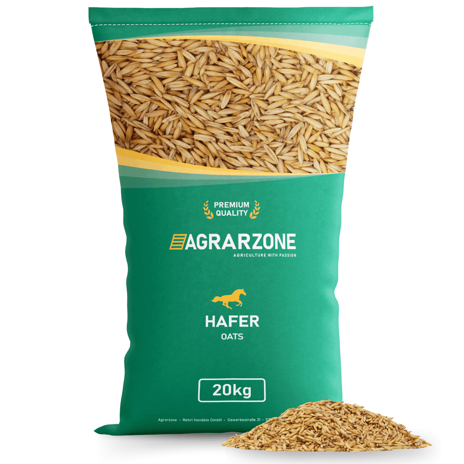 Agrarzone Oats Horse Feed cleaned/dust-free 20 kg