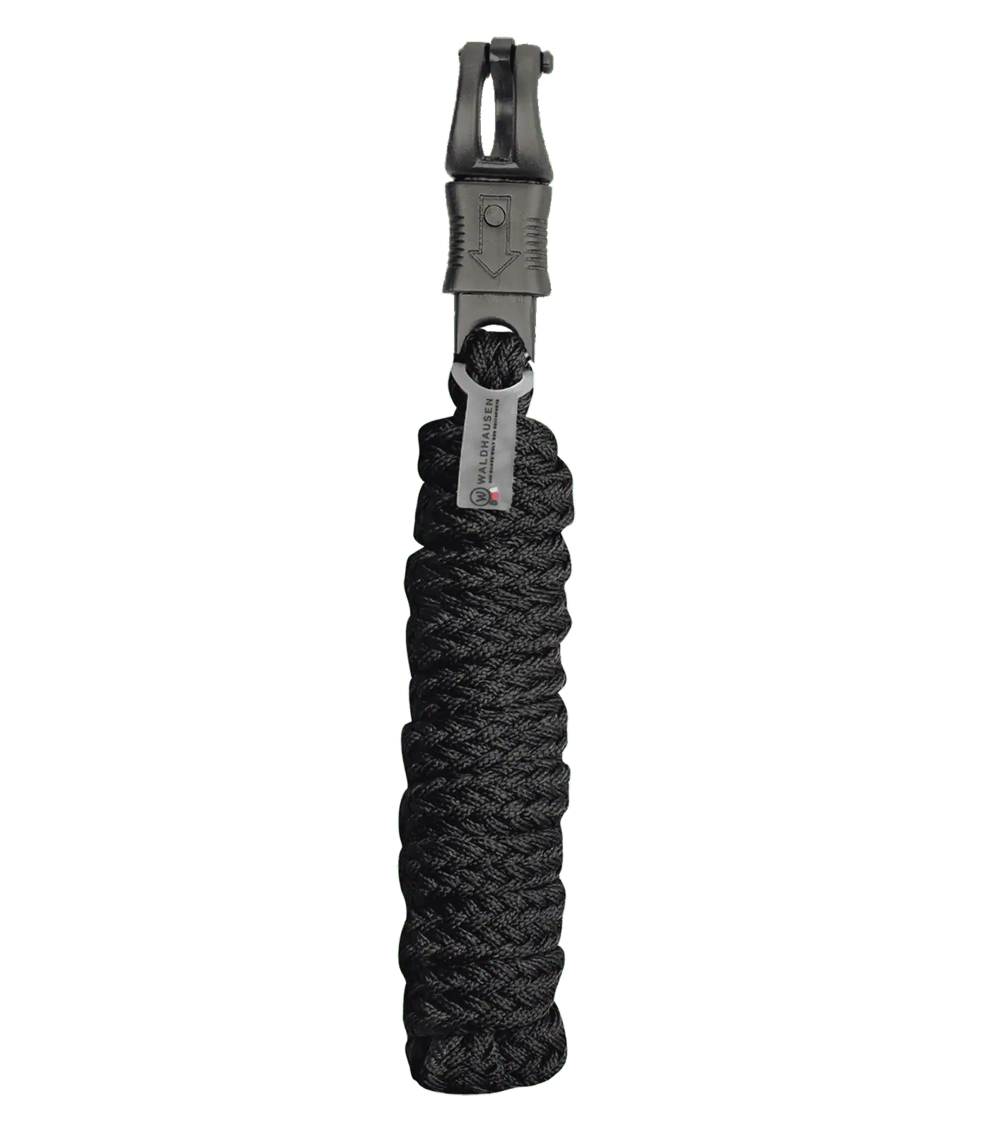 Waldhausen Anbindestrick Gloomy Panikhaken, schwarz