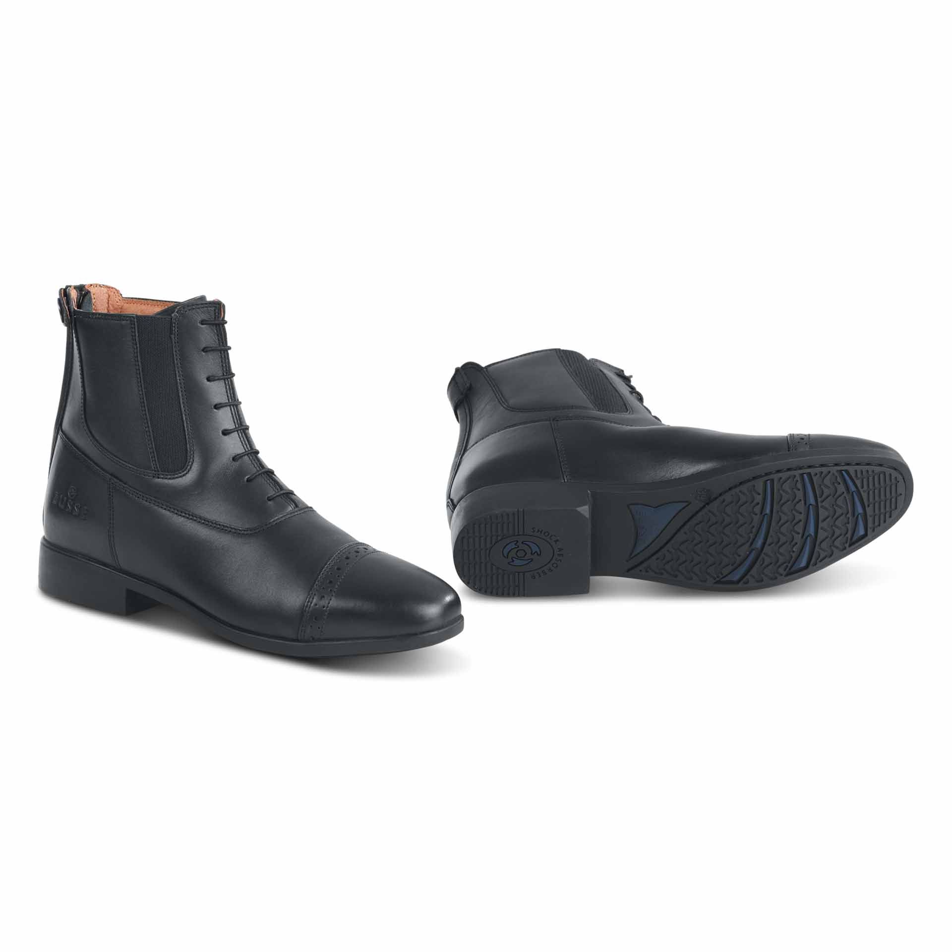 BUSSE Stivaletti Jodhpur APIA-LACES 36 nero