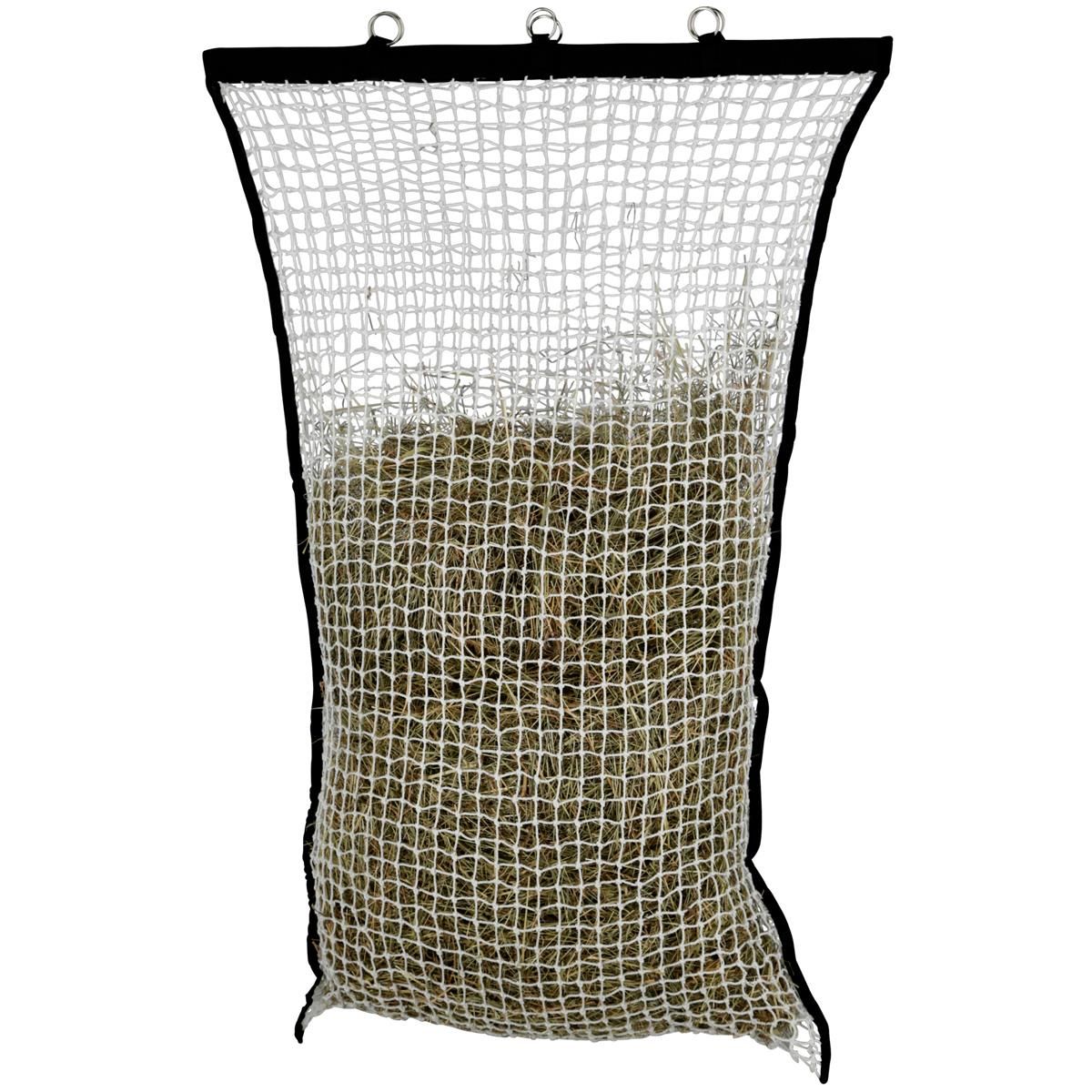 Rete per fieno con ausilio per riempimento 100x150 cm