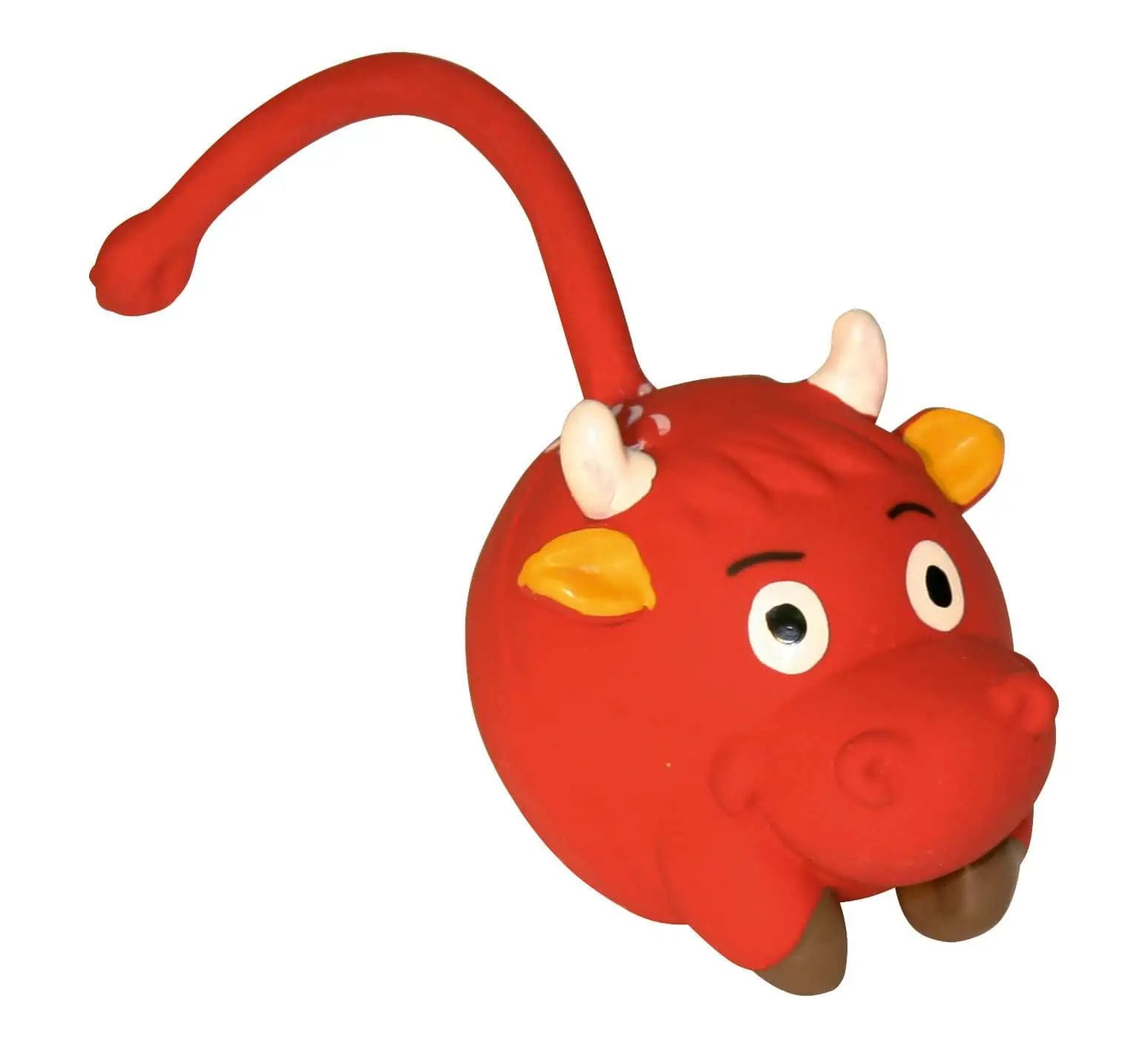 Racing Bull rouge en Latex 9 cm