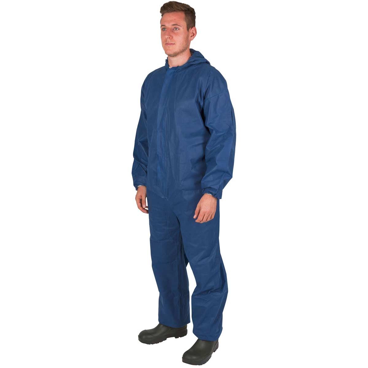 Einwegoverall blau 55 g/m² L