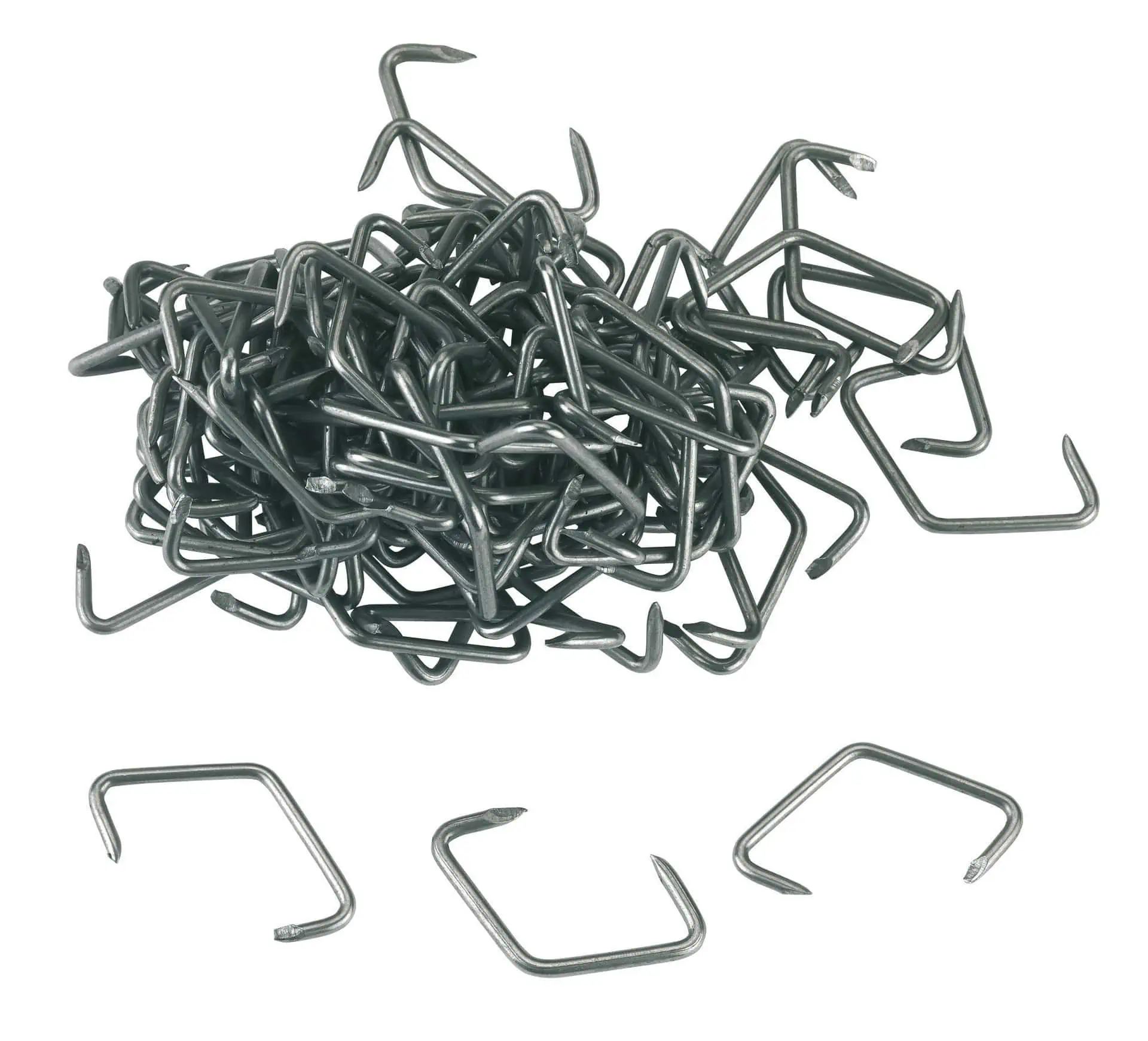 Schweinekrampen blank (100 Stück)