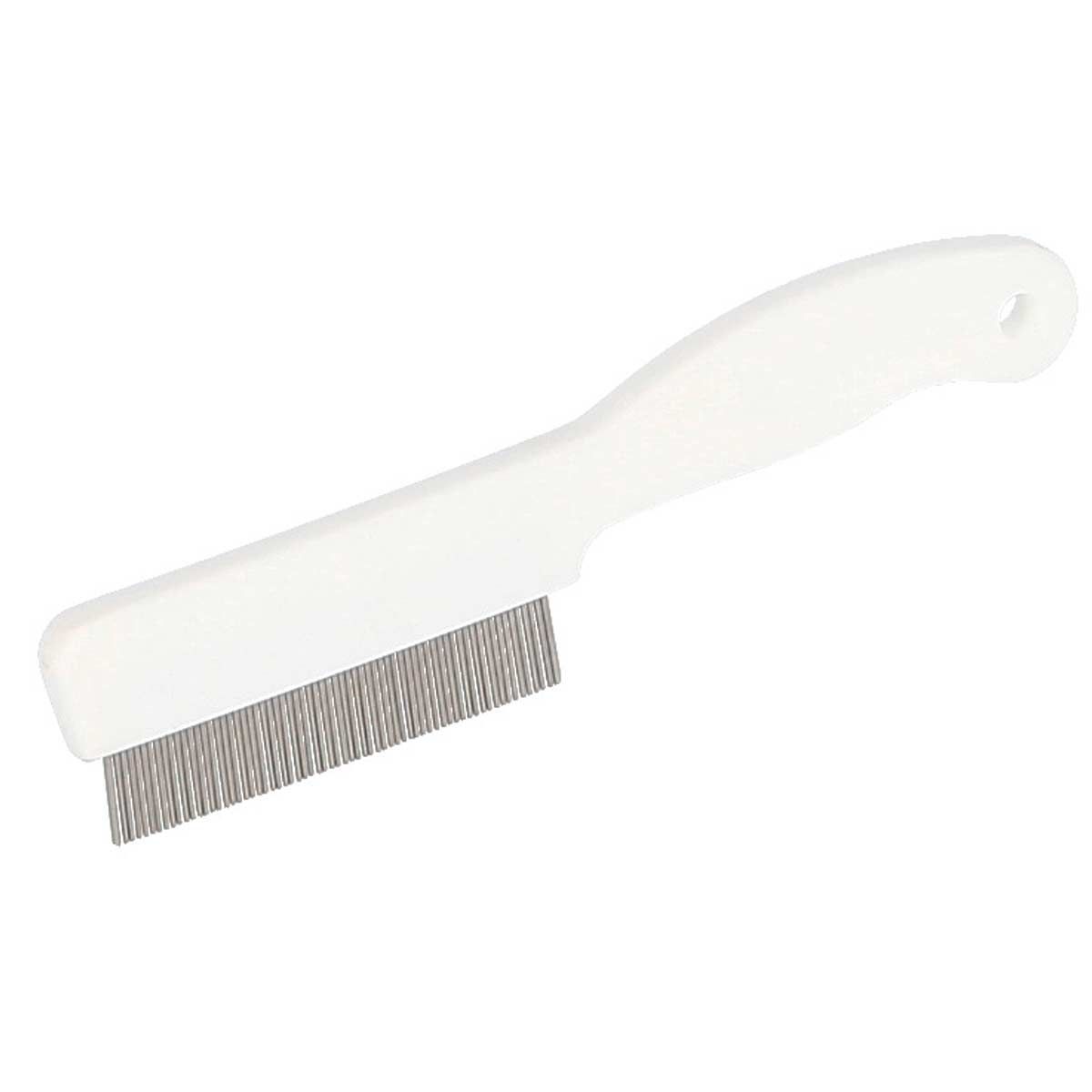 Kerbl Peigne anti-puces blanc