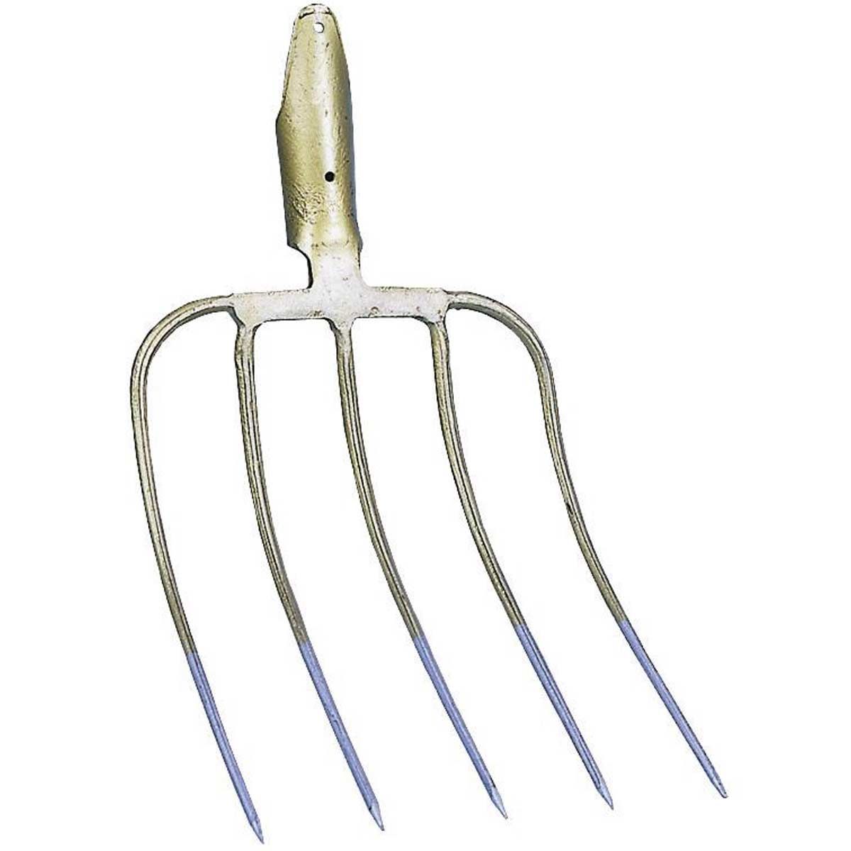 Fourche à copeaux sans manche à 5 dents
