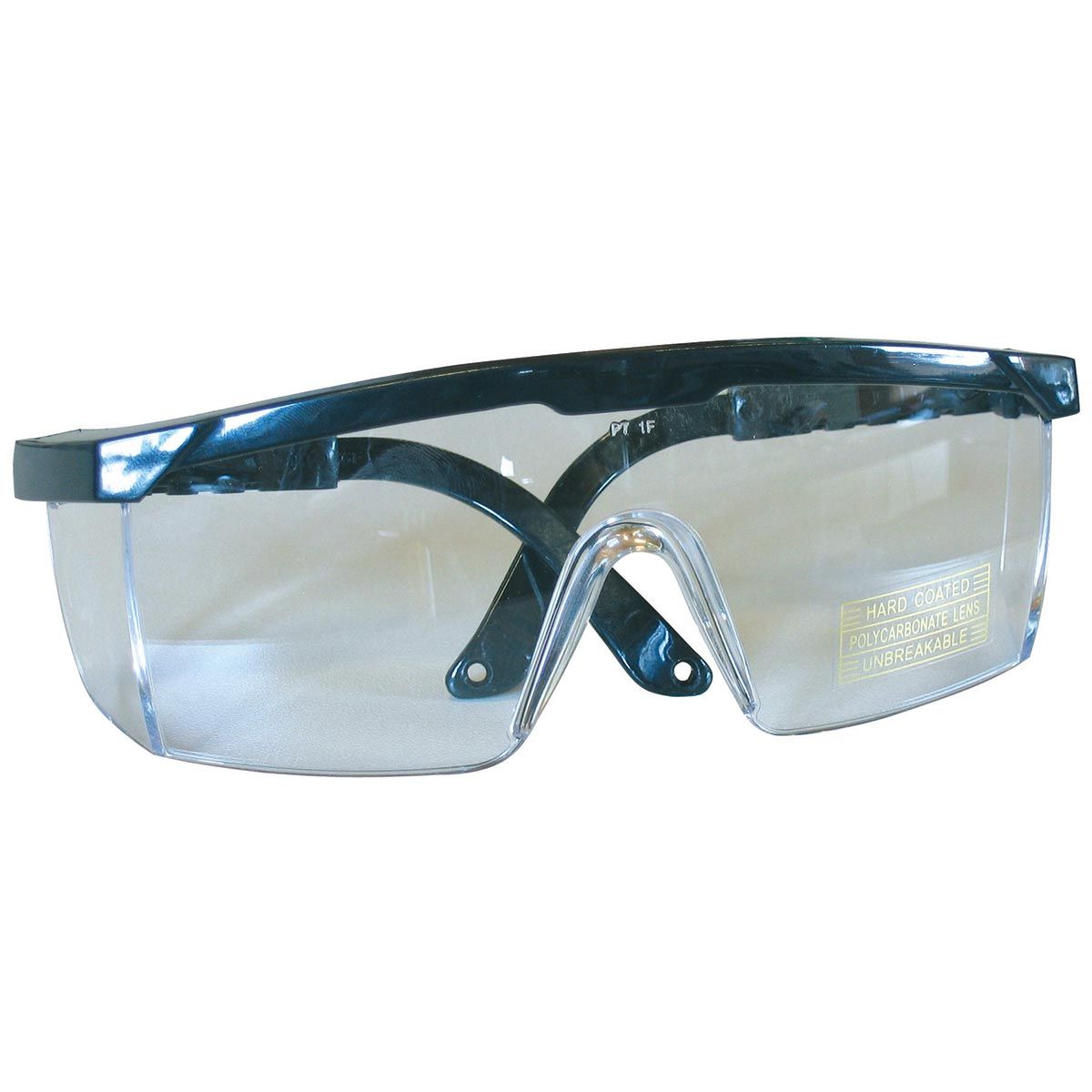 Schutzbrille mit verstellbaren Bügeln