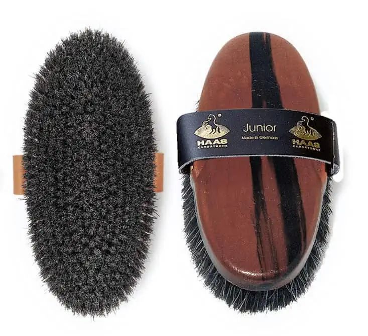 Pferdekardätsche Junior Roßhaar - Naturfaser