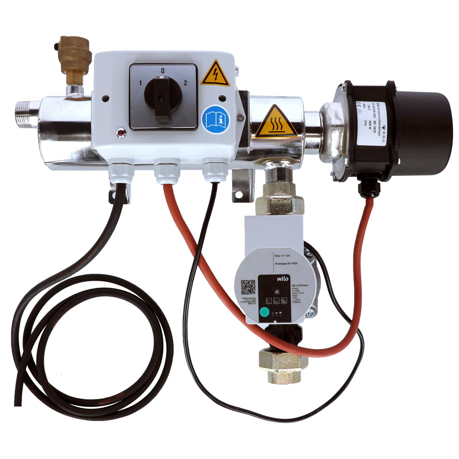 Pompe de circulation AQUALINE C10 avec unité de chauffage