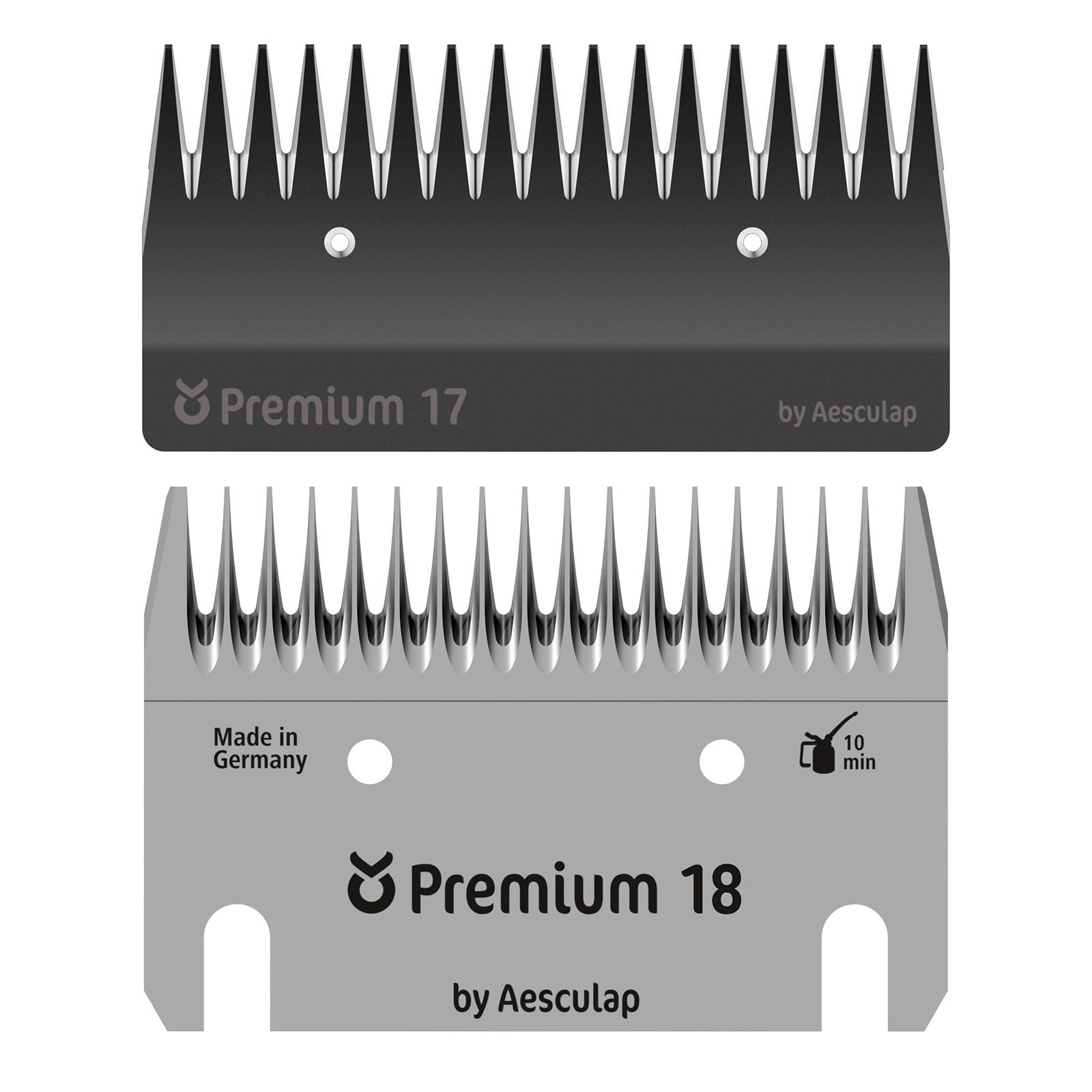 Premium Clipper Blade Set for PowerCut, FarmClipper & Constanta