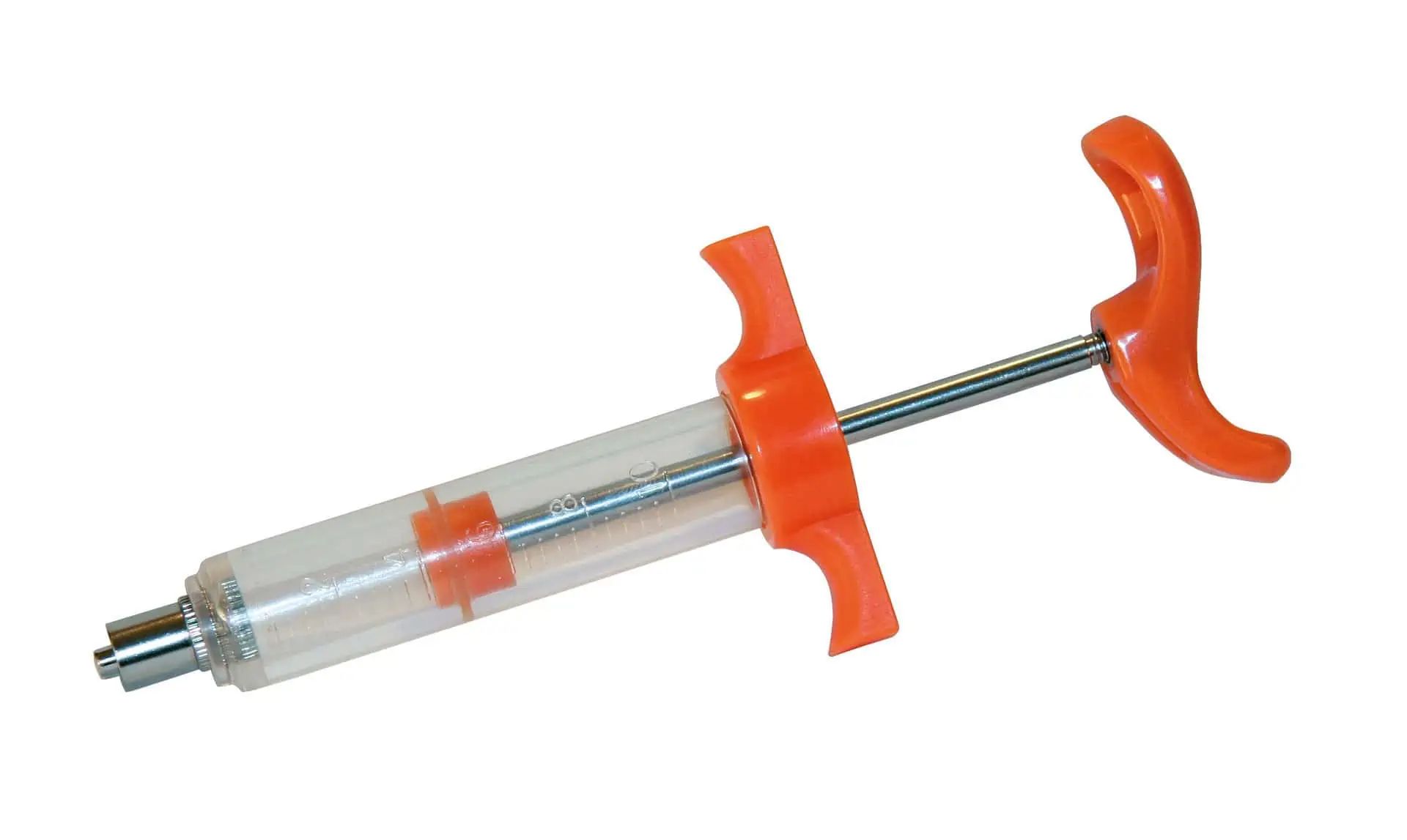 Seringue doseuse en nylon LuerLock avec poignée plastique