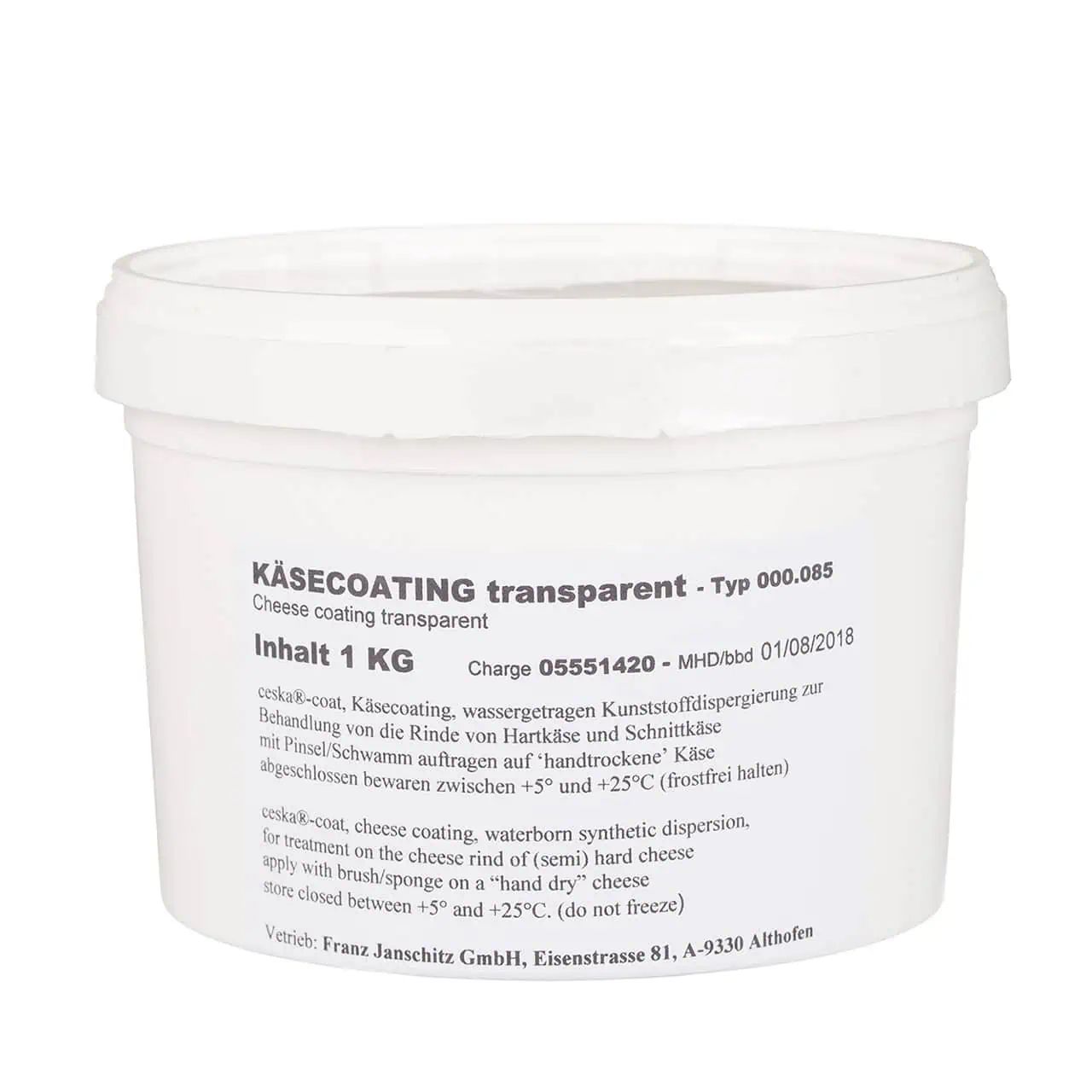 Milky Käsecoating gelb 1 kg