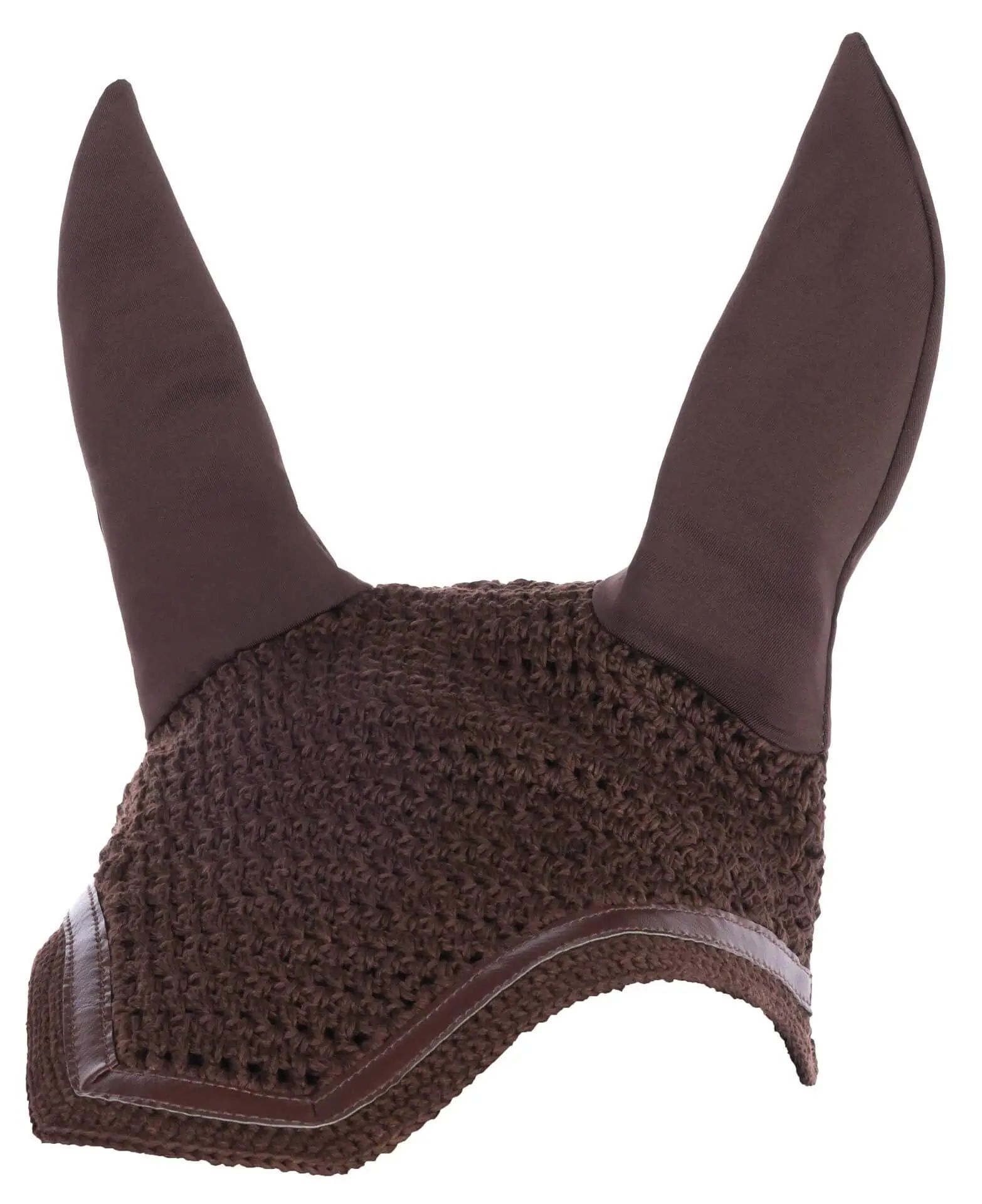 Bonnet anti-mouches Covalliero Linea, marron, COB/FULL