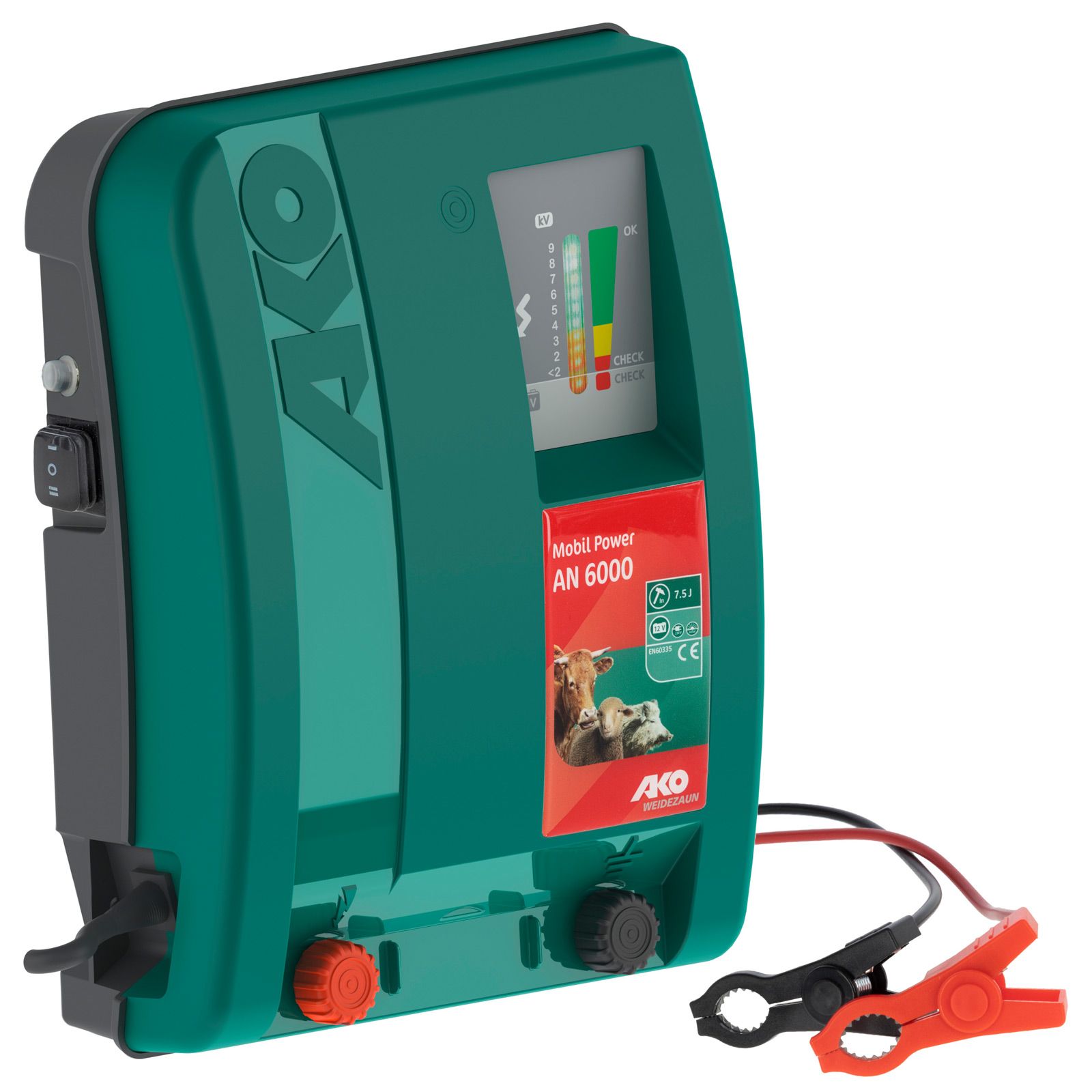Elettrificatore AKO Mobil Power AN 6000 12V, 7,5 Joule