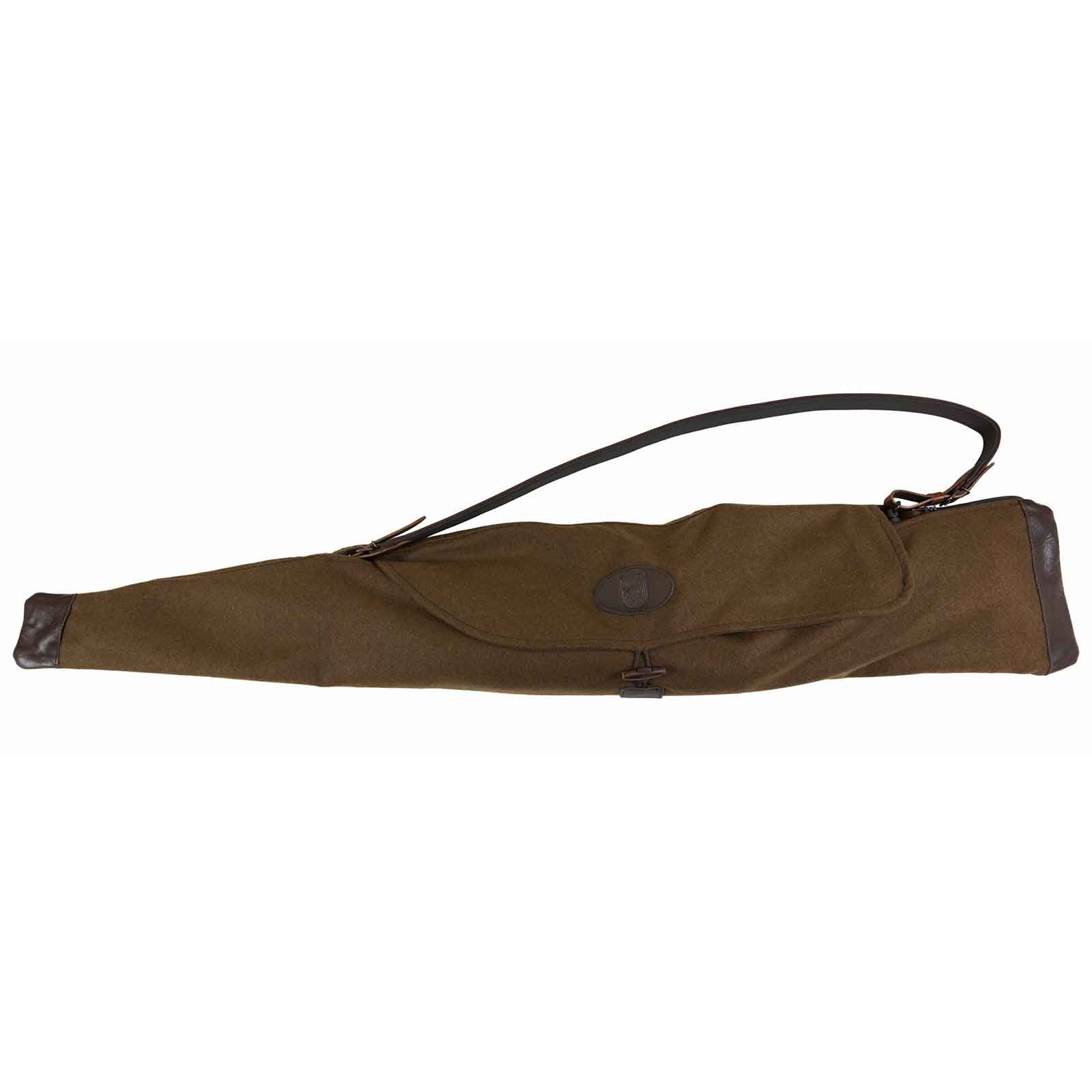 Eurohunt Fourreau pour fusil de chasse avec inserts en cuir 125 cm