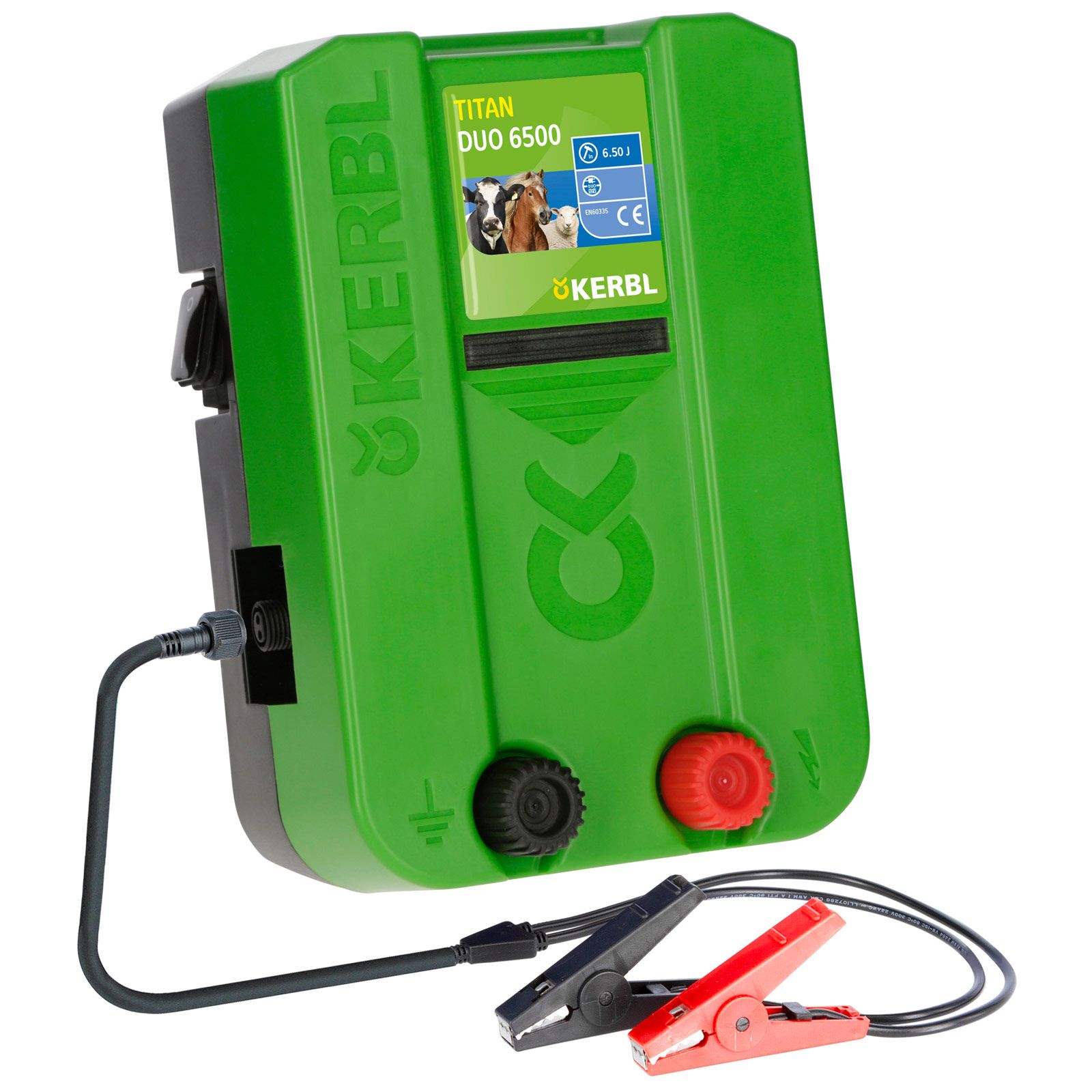 Elettrificatore Kerbl TITAN DUO 6500 230V/12V, 6,5 Joule