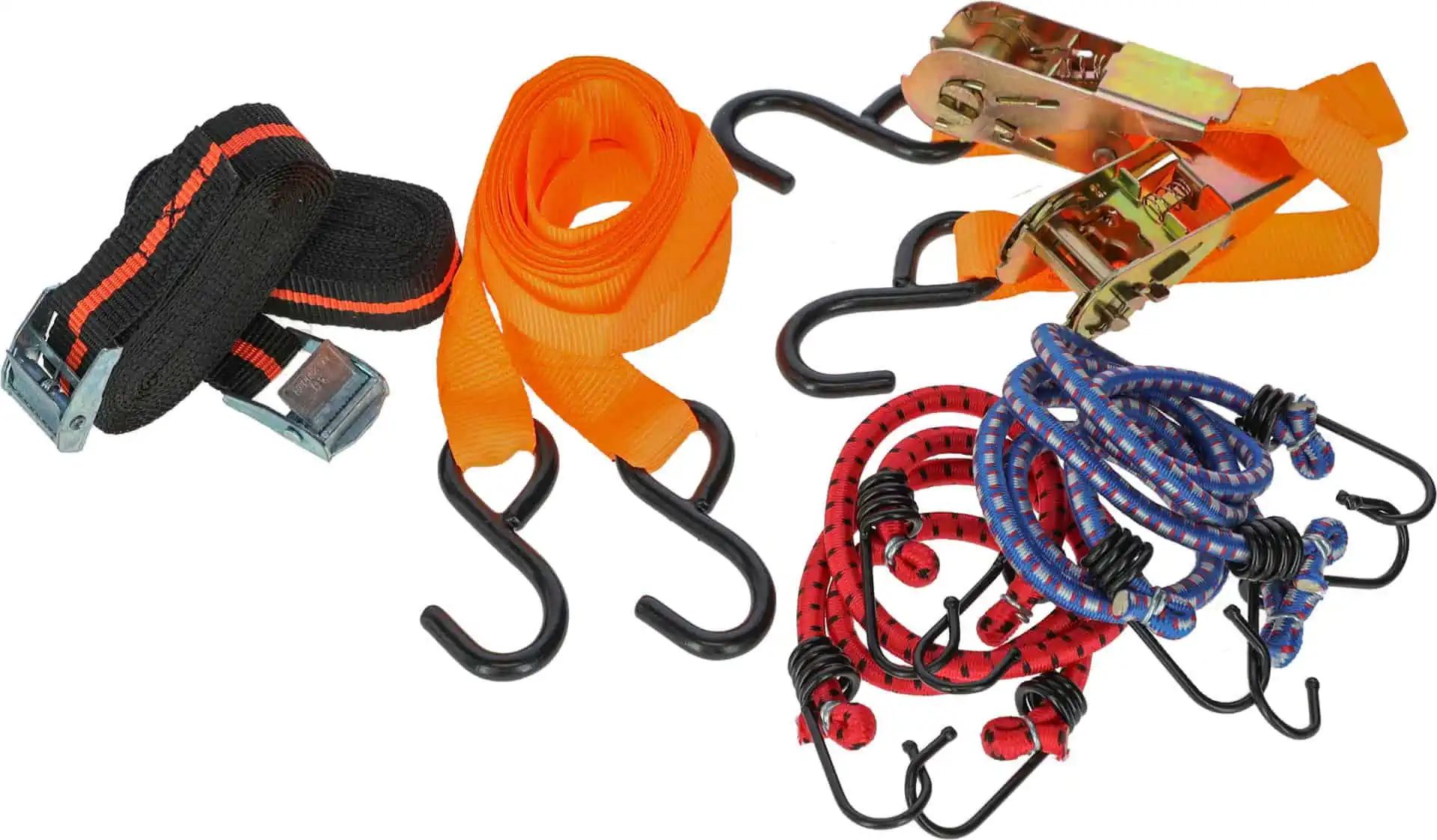 Set cinghie di fissaggio 8 pezzi