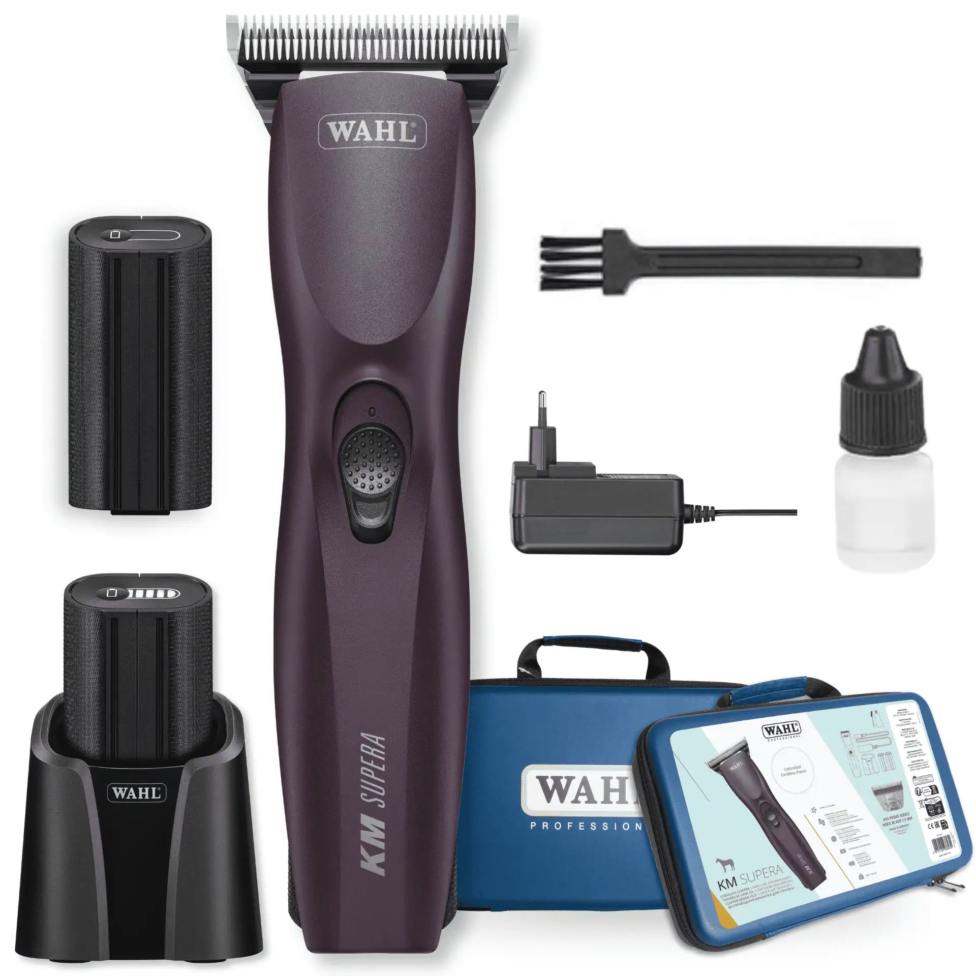 Wahl KM Supera Pferde-Schermaschine 2x Akku