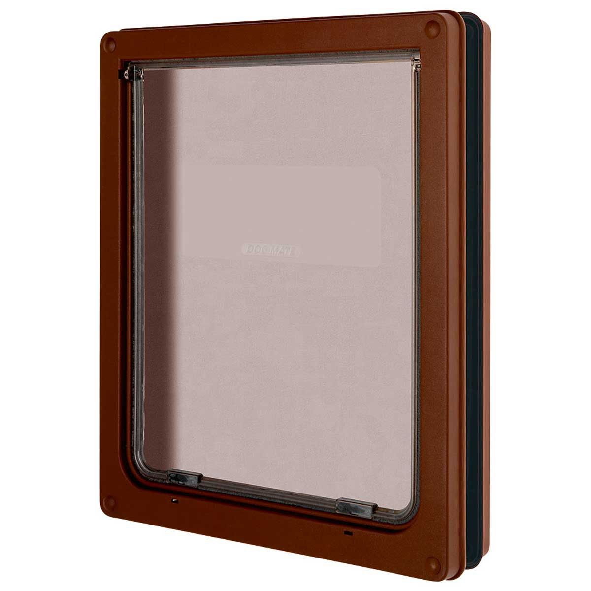 Dog Mate porte pour chien 216 marron 2 voies grands chiens