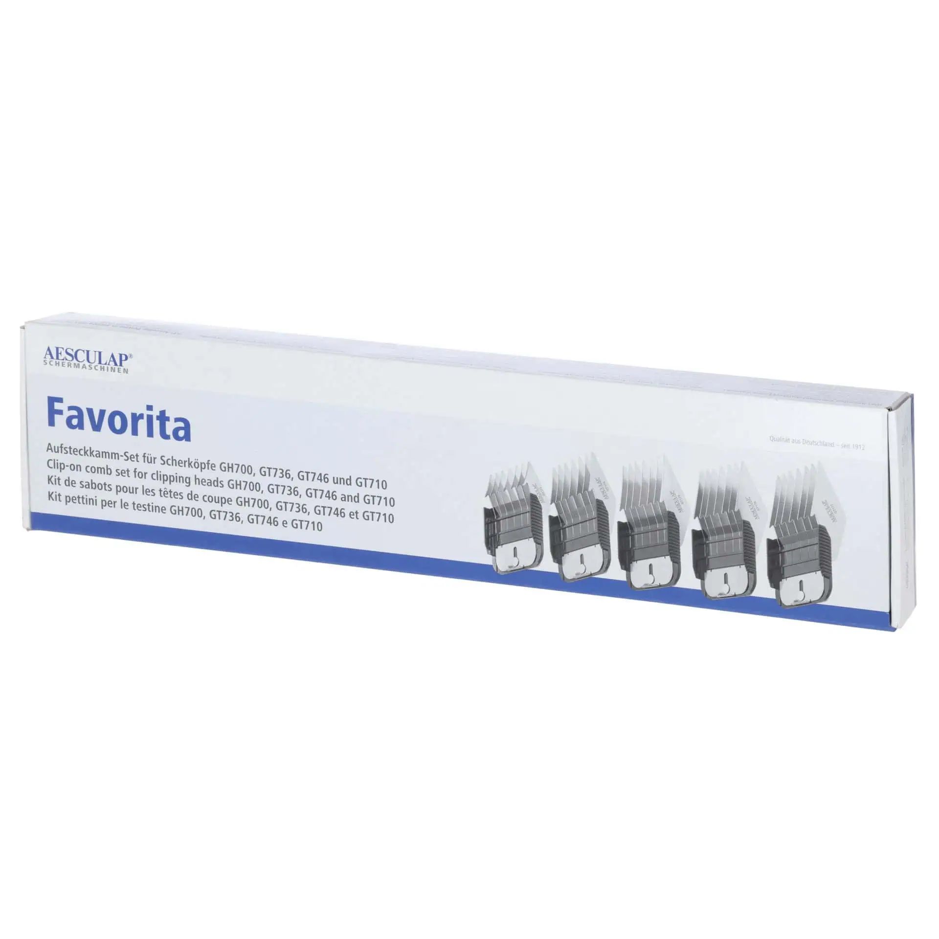 5 Peignes de fixation pour Aesculap Favorita
