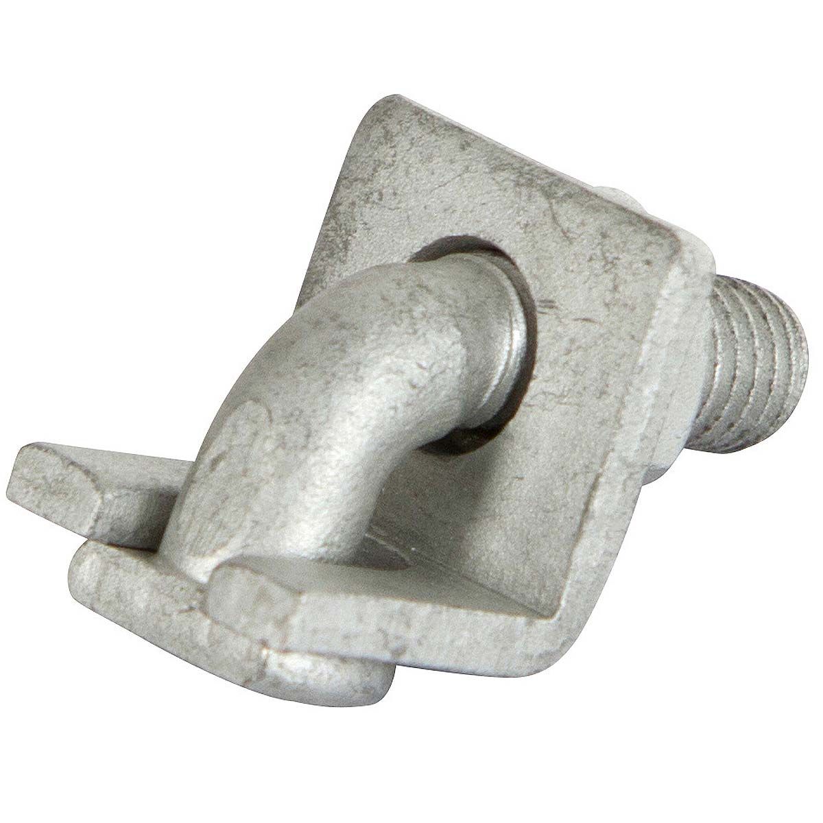 10X Morsetto angolare zincato per corde da 6-8 mm
