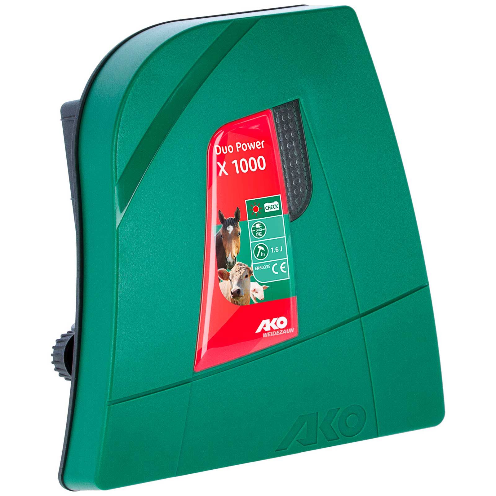 Électrificateur AKO Duo Power X 1000, 12V / 230V, 1,6 joules