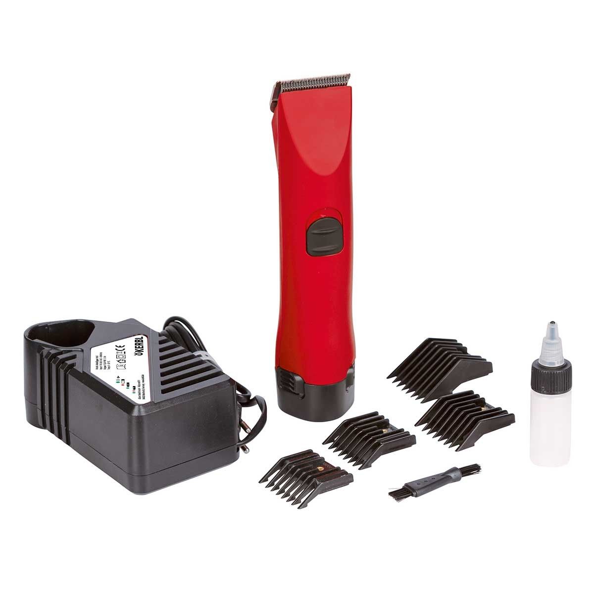 Tondeuse Kerbl PROFI sans fil avec 2 batteries - sans tête de coupe