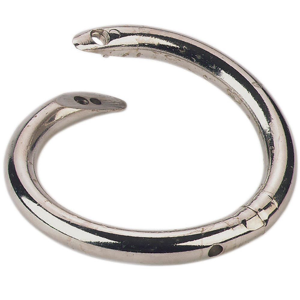 Nasenring Drehbulli Metall vernickelt