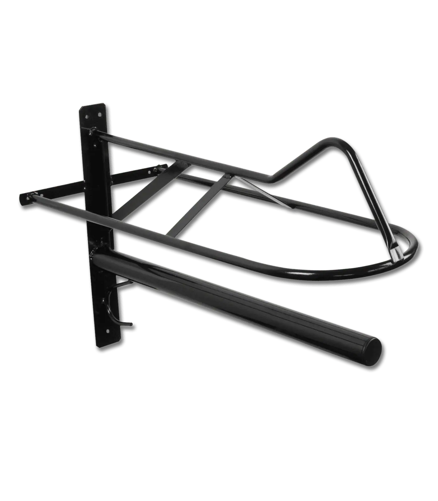 Porte-selle avec bras pour tapis de selle