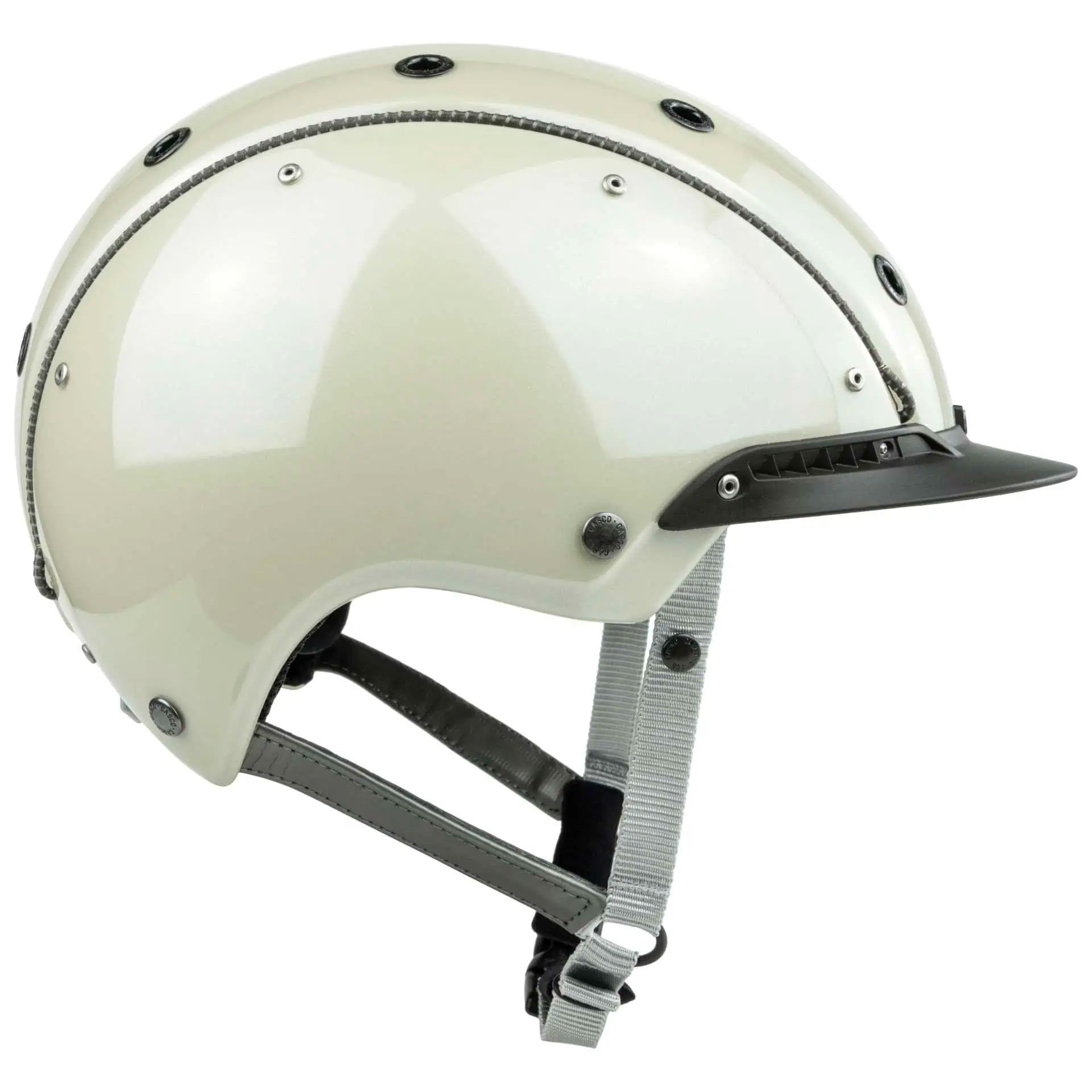 Casco Riding Helmet CHAMP 3 PLUS arabic white metallic M
