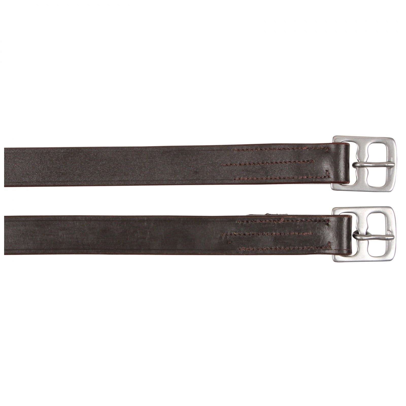 Kerbl Steigbügelriemen LEDER 2 Stk. 130 cm. schwarz (für Kinder)
