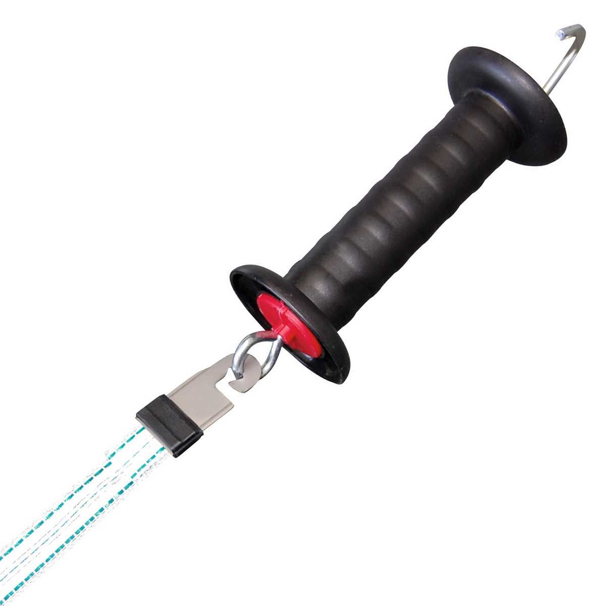 5x Maniglia per recinto elettrico con collegamento per nastro Litzclip