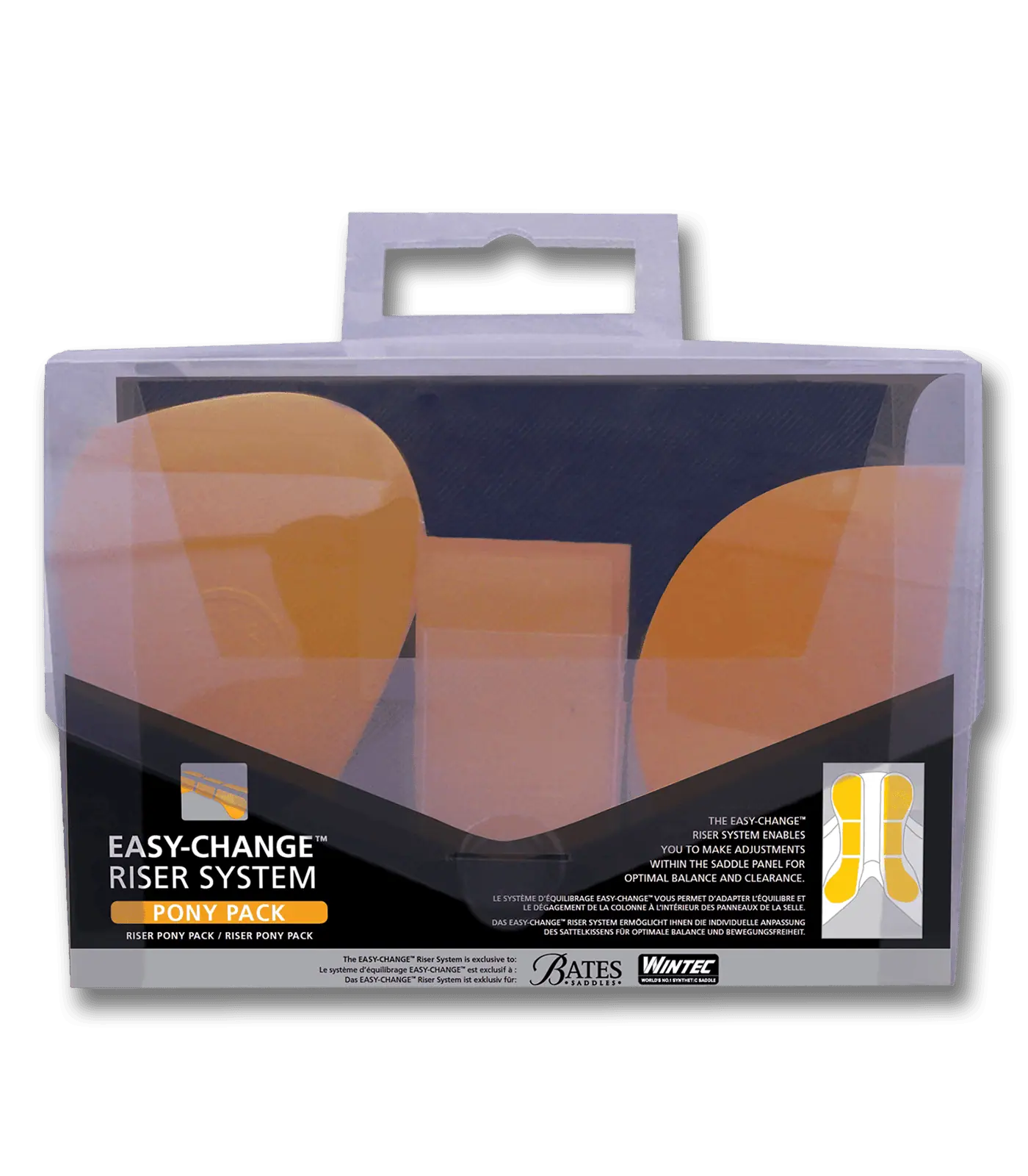 EASY-CHANGE- Set Coussins pour poneys