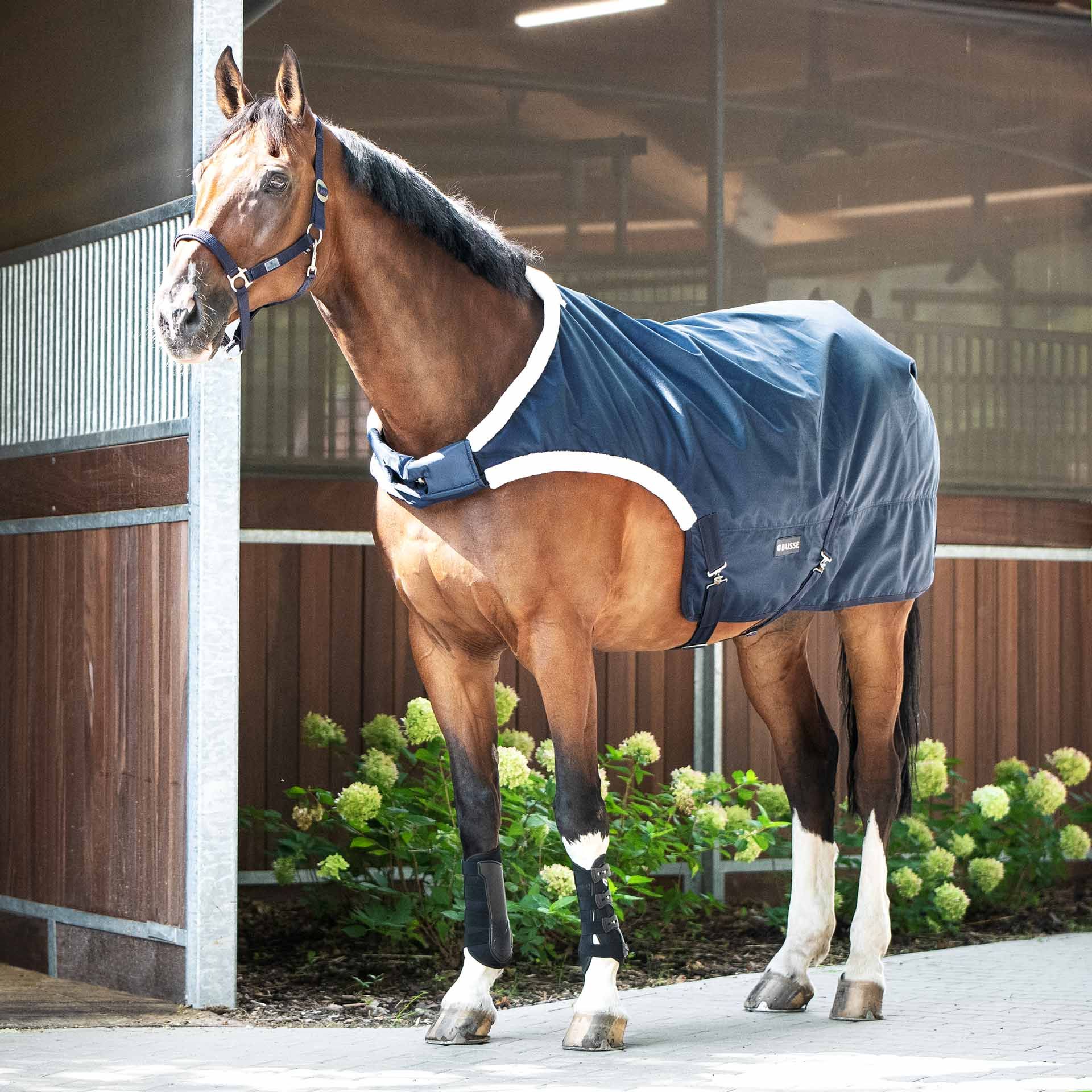 BUSSE Coperta da tondino WALKING 100 125 blu navy