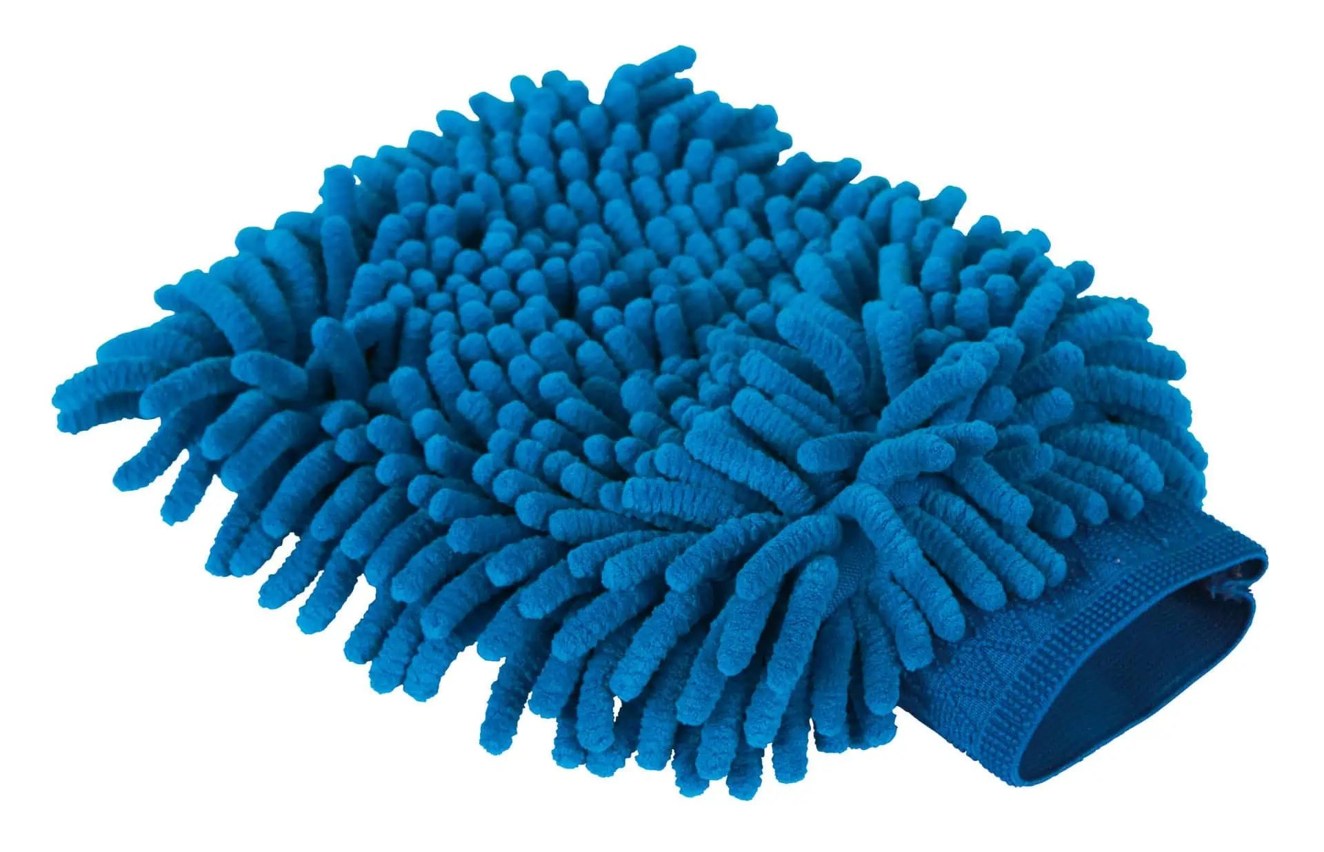 Putzhandschuh Microfaser royal blau 20x15 cm